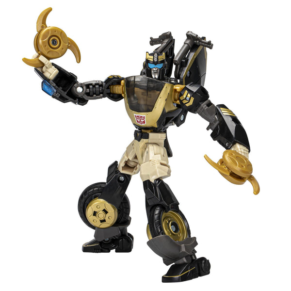 Transformers Toys Generations Legacy Deluxe Prime Universe Knock-Out Action  Figure - Kids Ages 8 and Up, 5.5-inch