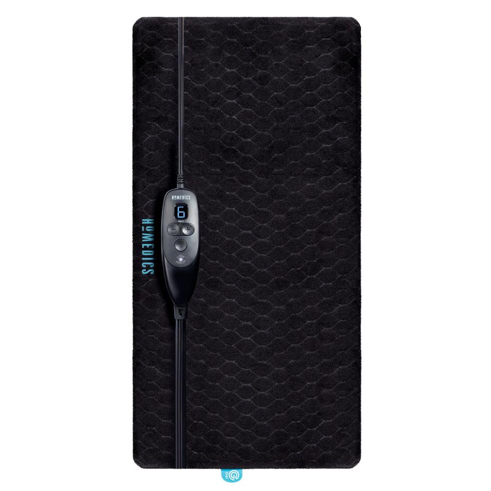 homedics hp-g41dk-au weighted gel heating pad with instaheat