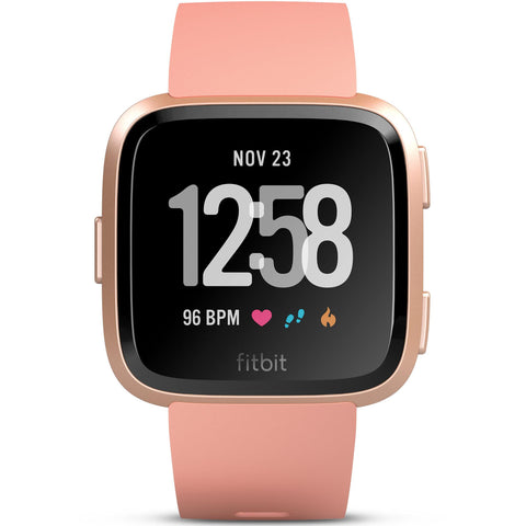 Fitbit Versa Smart Fitness Watch (Peach 
