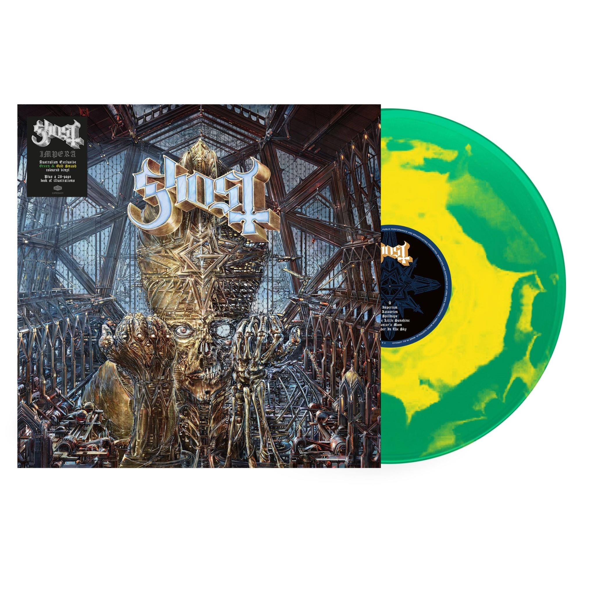 impera (australian tour exclusive green / gold smash vinyl)