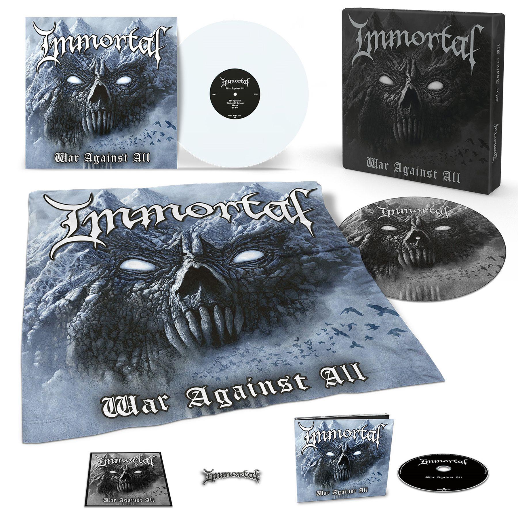 IMMORTAL - War Against All SILVER VINYL - LP