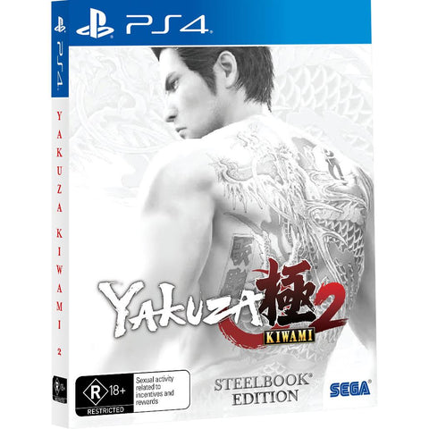 yakuza kiwami 2 steelbook edition ps4 game