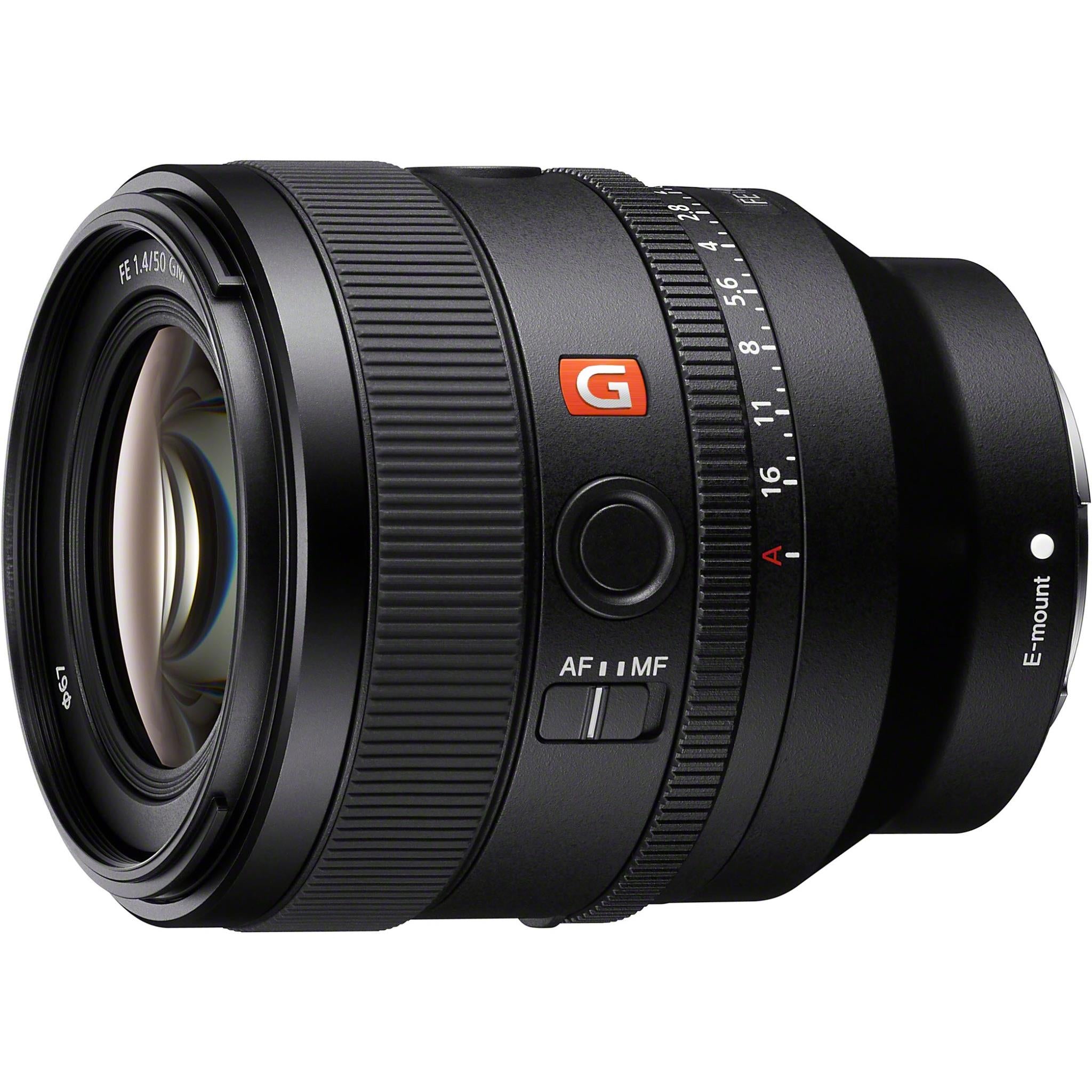 sony fe 50mm f1.4 g master lens