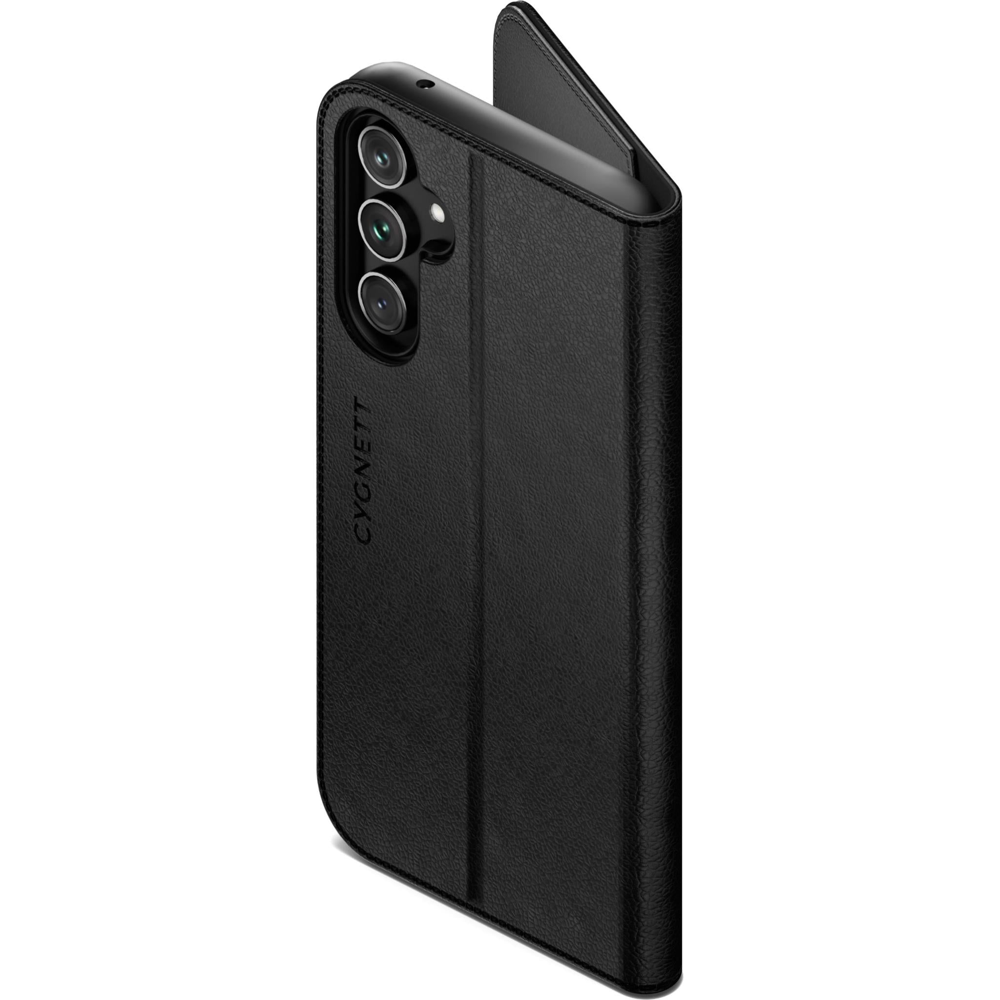 cygnett urbanwallet case for galaxy a54 (black)