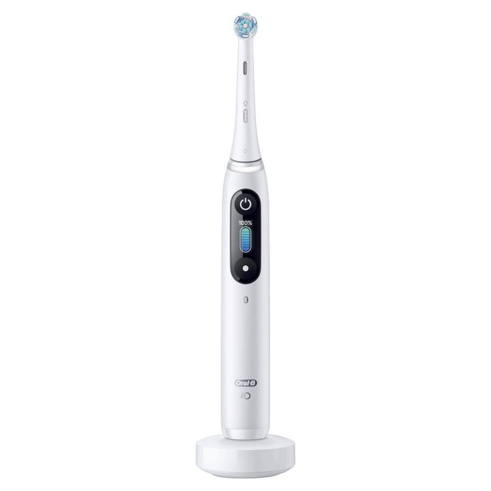 oral-b io series 8 electric toothbrush (alabaster white)