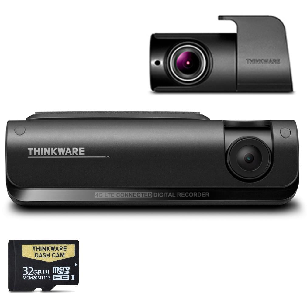 thinkware t700d32 4g lte connected full hd front & rear dash cam (32gb)