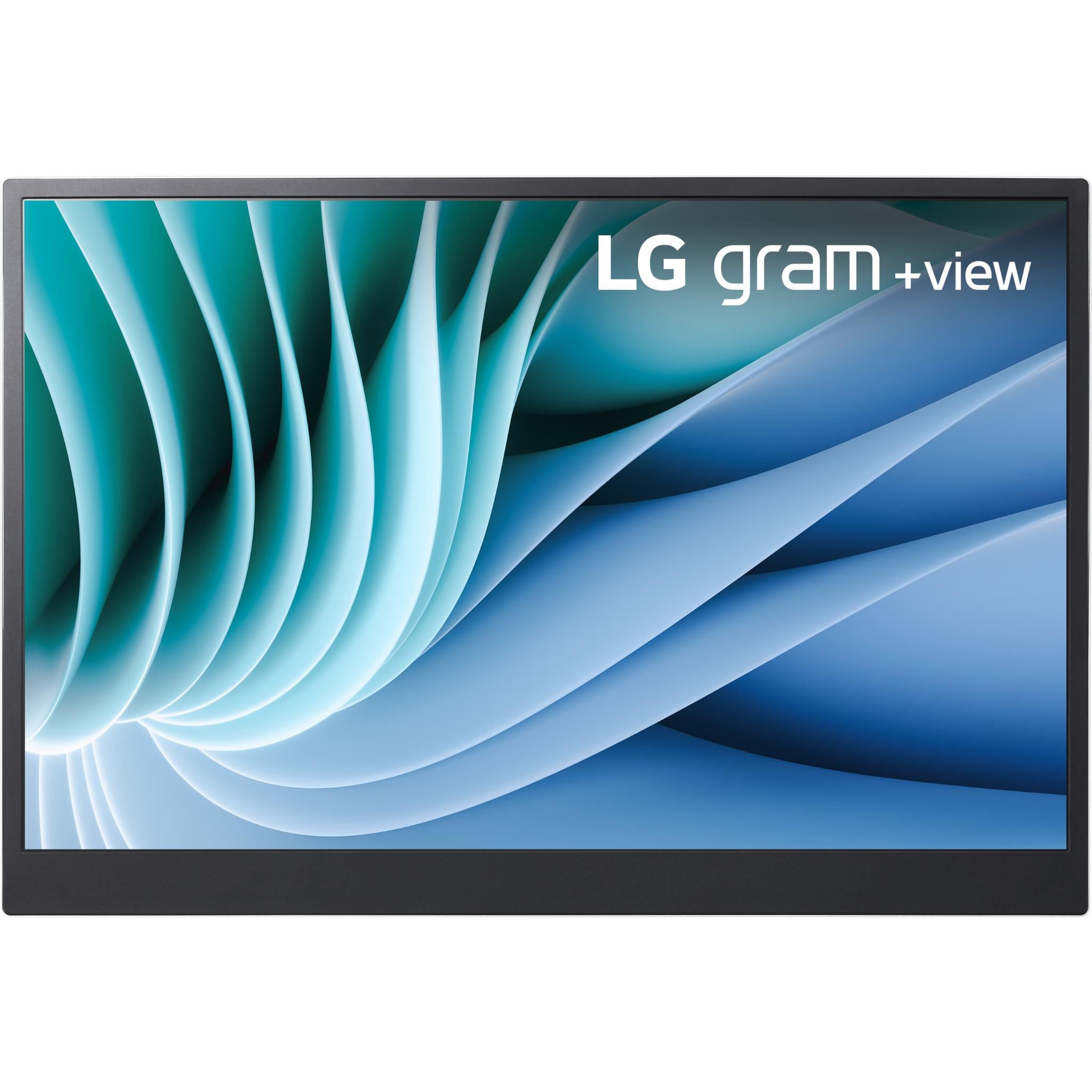 lg 16" +view wqxga ips portable monitor with usb type-c