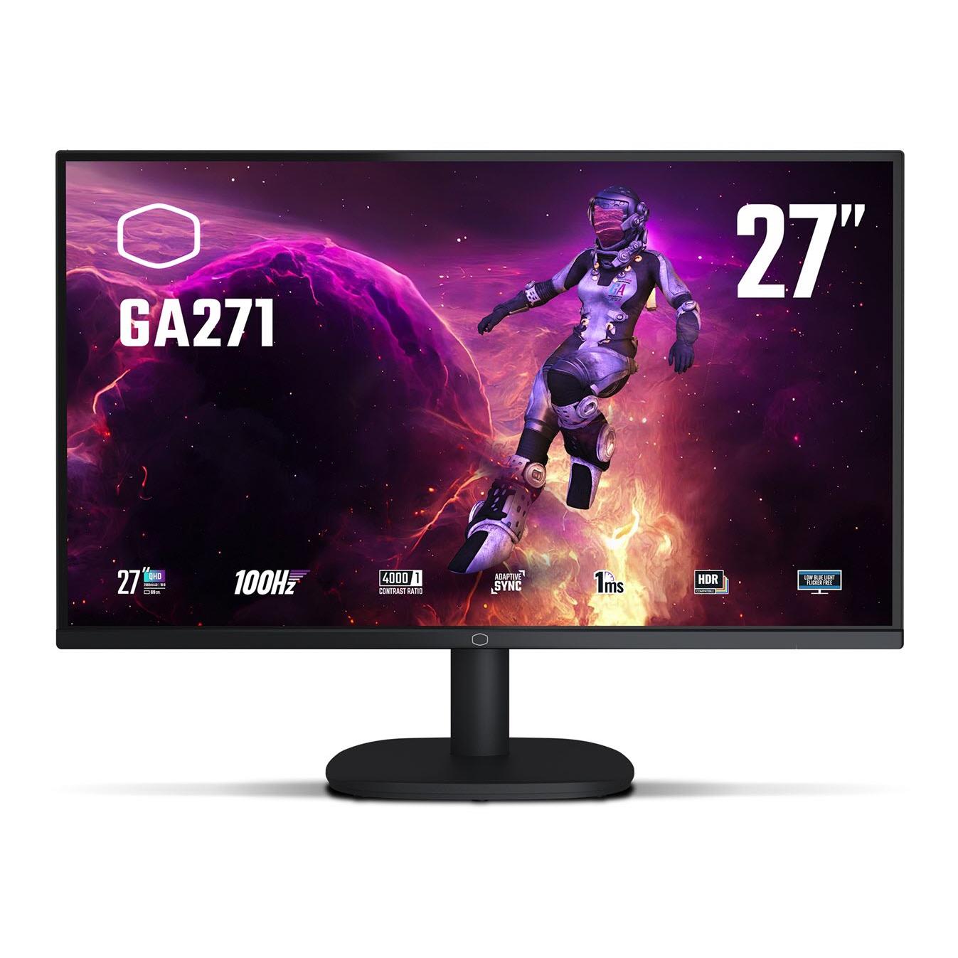 cooler master cmi-ga271 27" wqhd 100hz gaming monitor