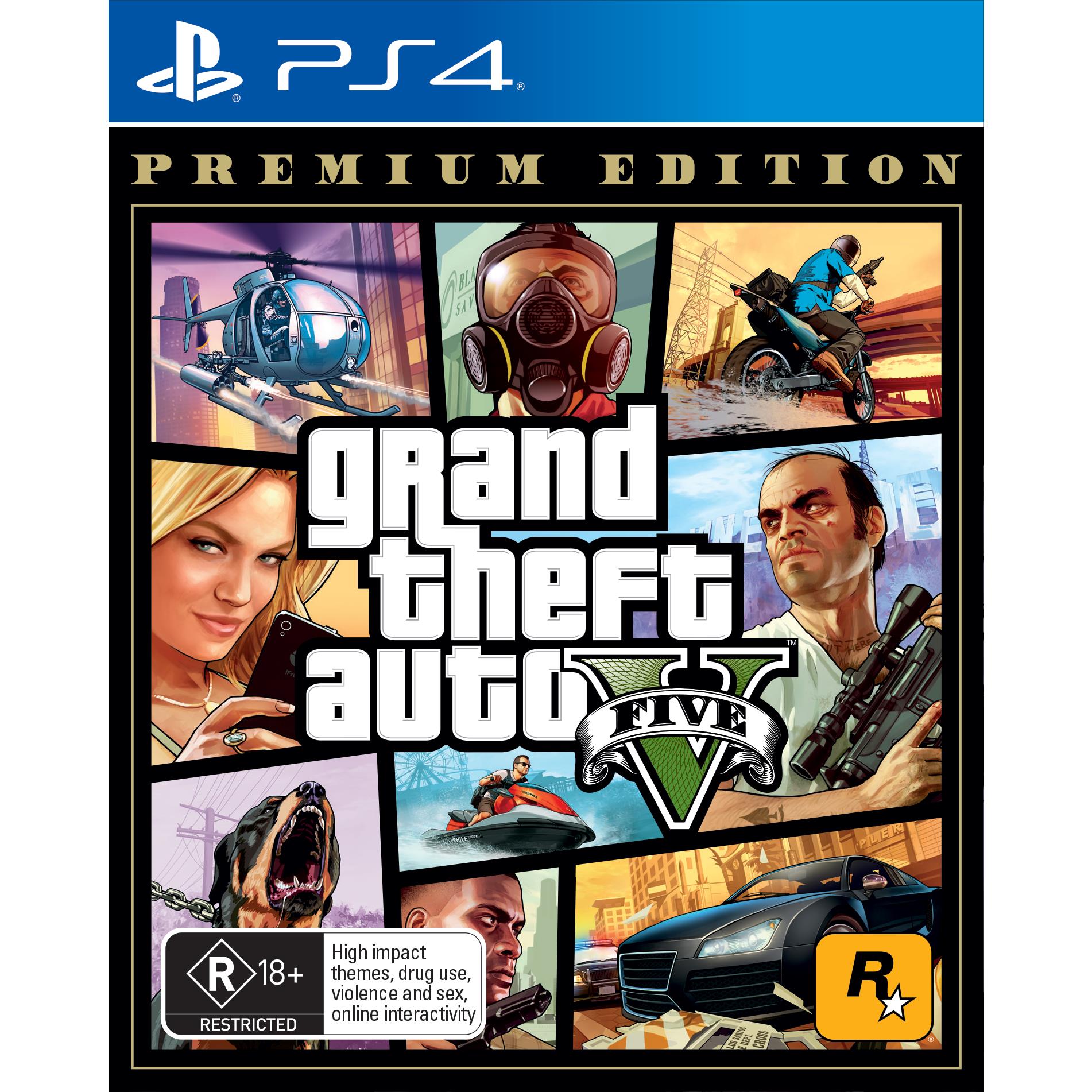 grand theft auto v: premium edition