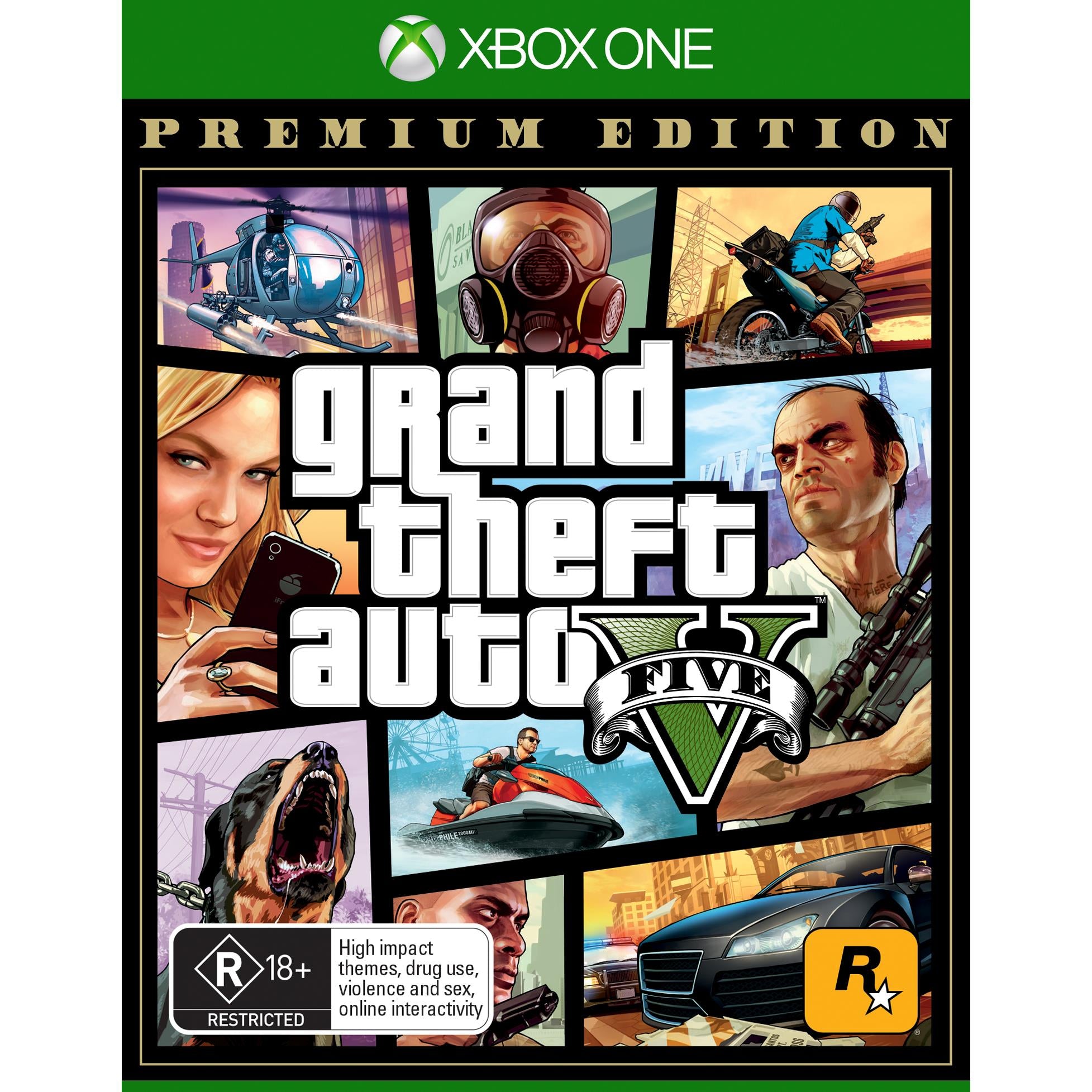 grand theft auto v: premium edition