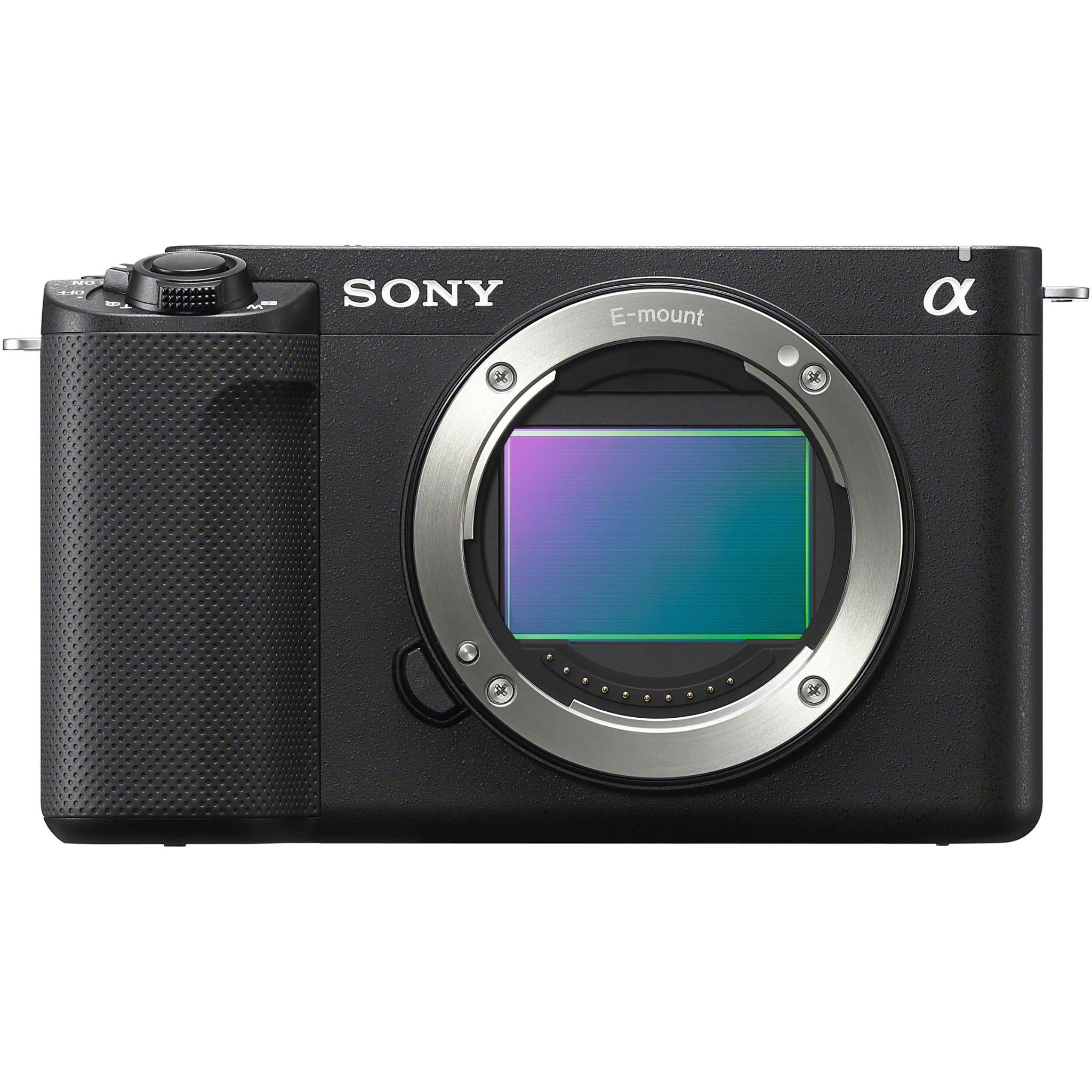 sony zv-e1 mirrorless full frame vlog camera (black) [body only]