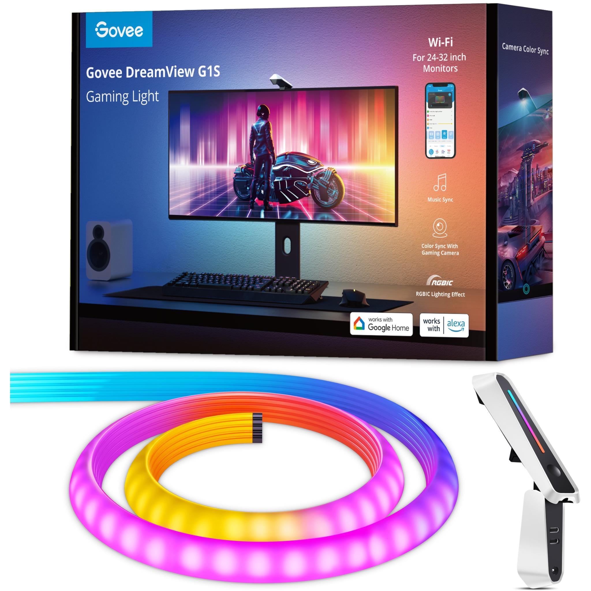govee dreamview g1s backlight immersion kit (24"-32") gaming edition