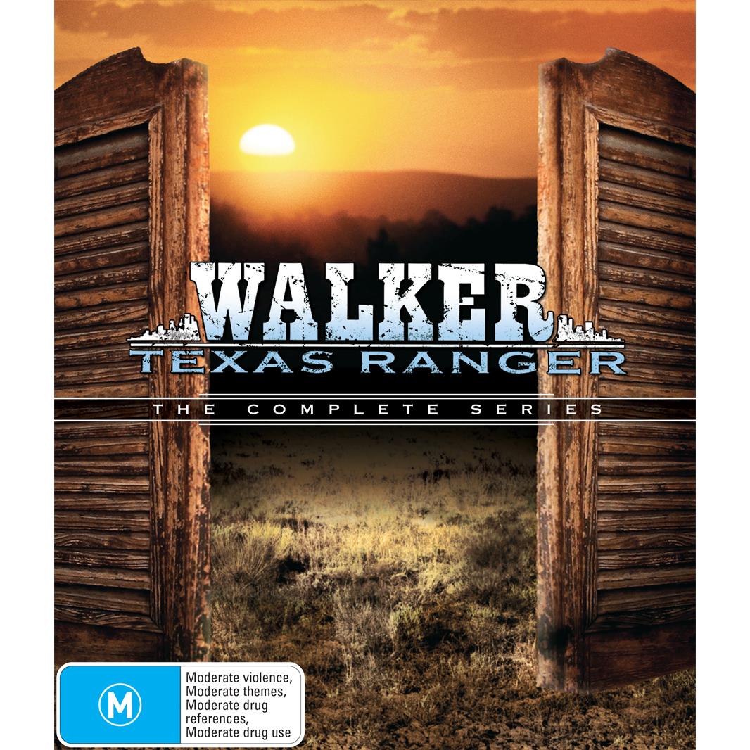 walker texas ranger complete series blu ray