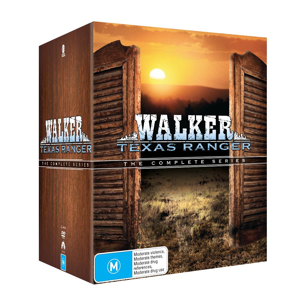 walker texas ranger complete series pack dvd