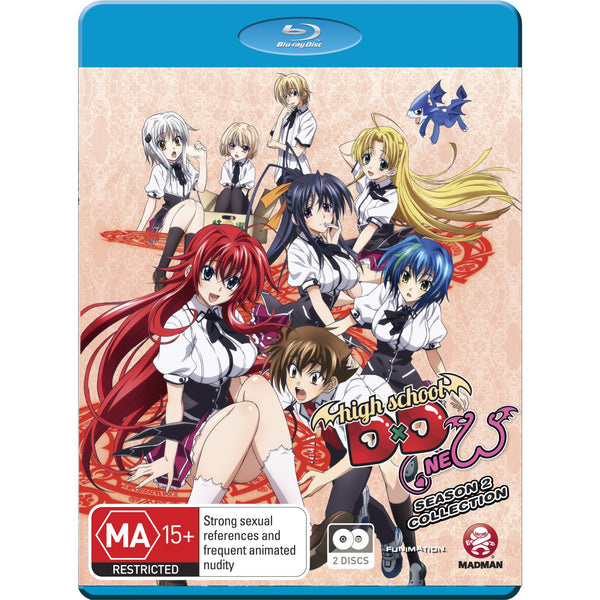 High School DxD BorN (2015) Blu-ray & DVD – Voluptuous Vinyl Records