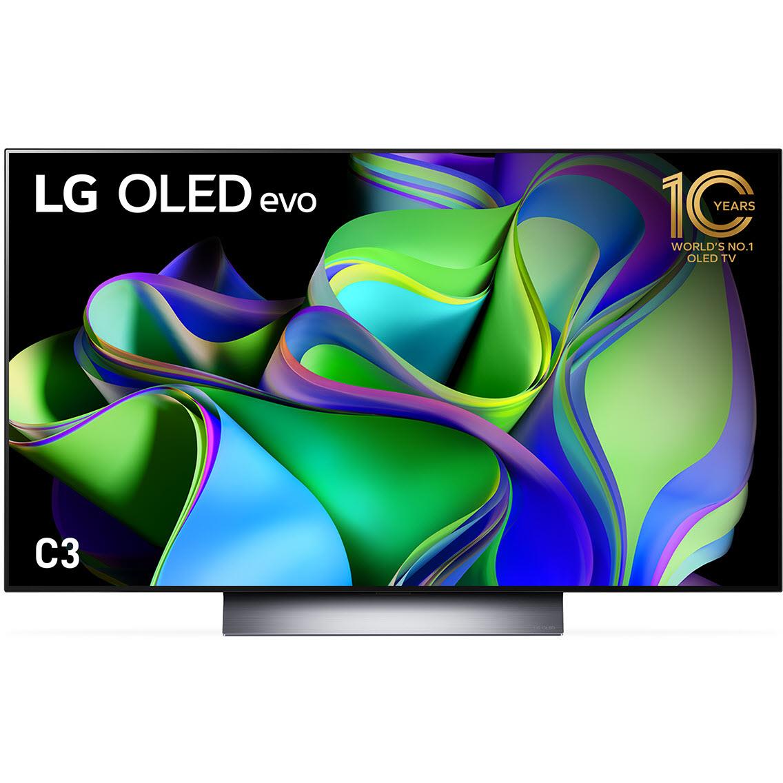 lg 48" oled evo c3 4k uhd smart tv (2023)