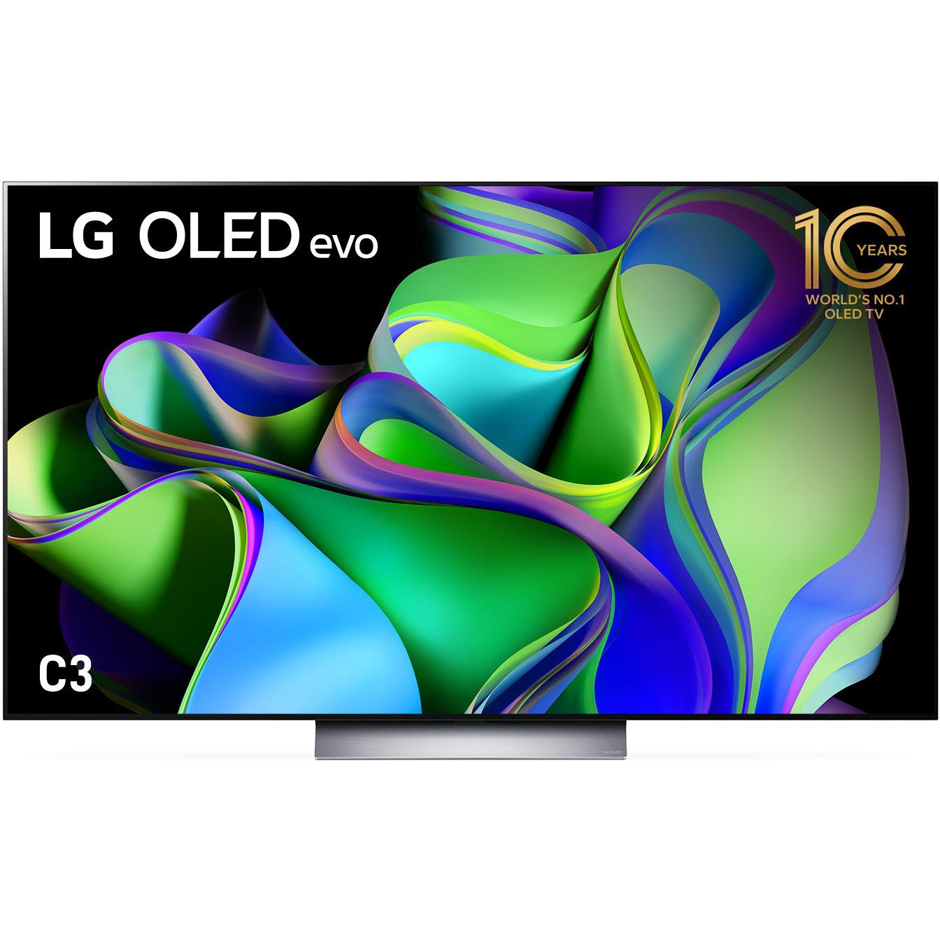 lg 77" oled evo c3 4k uhd smart tv (2023)