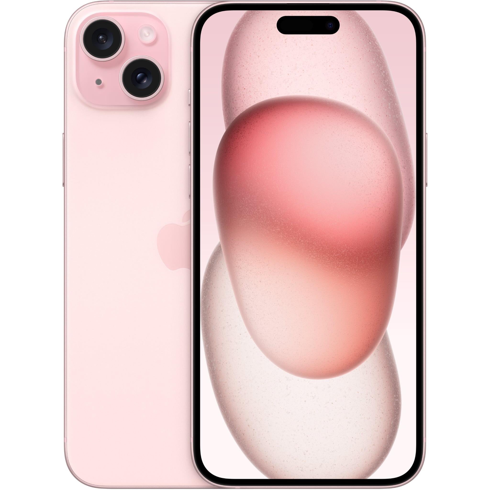 apple iphone 15 plus 128gb (pink)