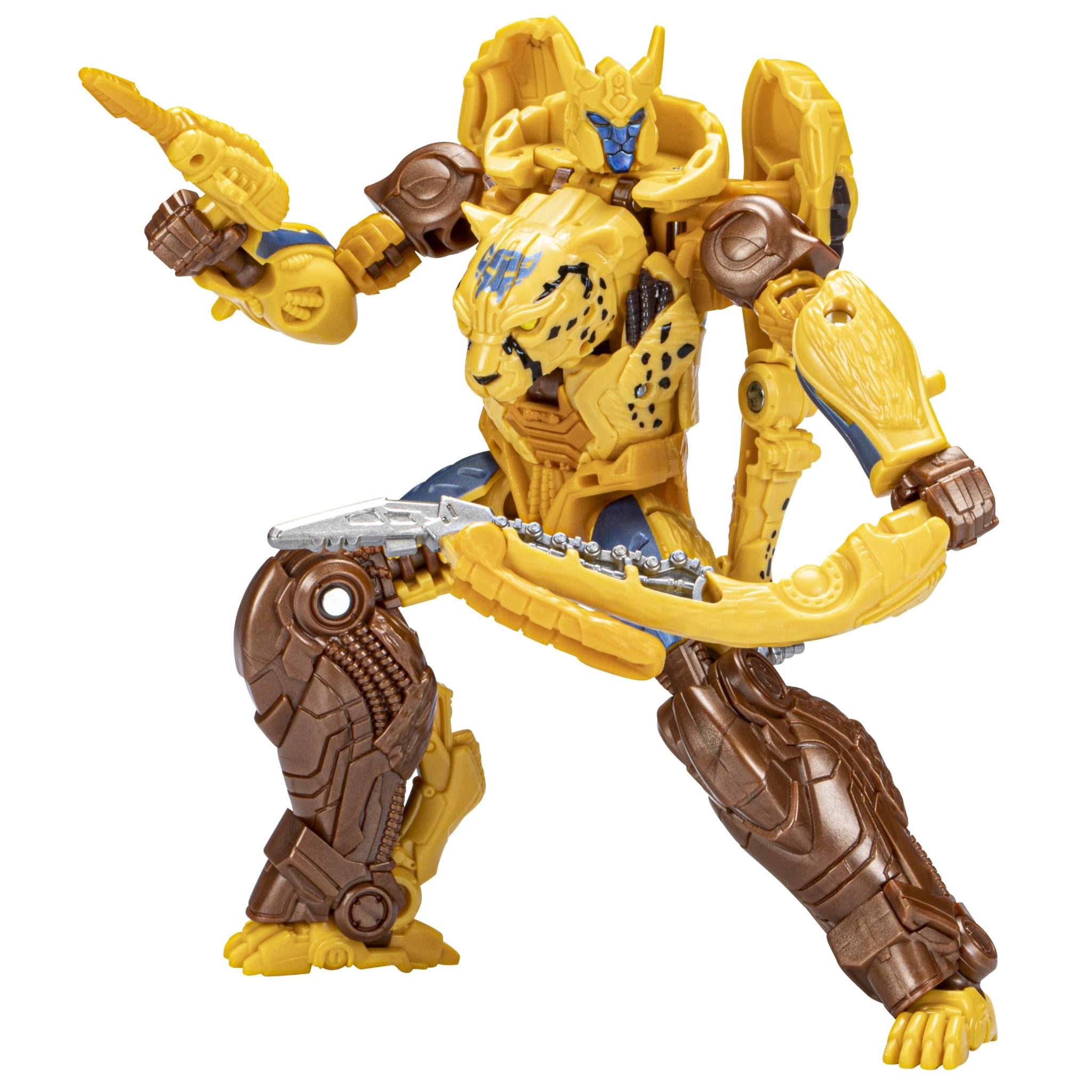 transformers - rise of the beasts: deluxe class cheetor figure