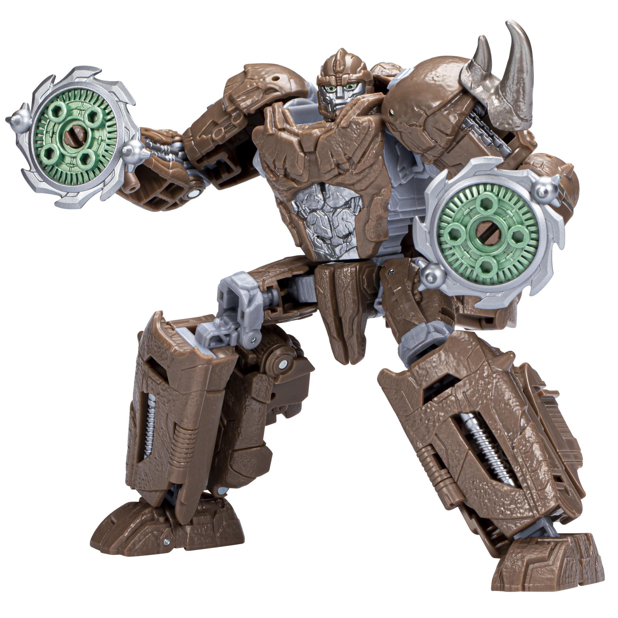 transformers - rise of the beasts: voyager class rhinox figure