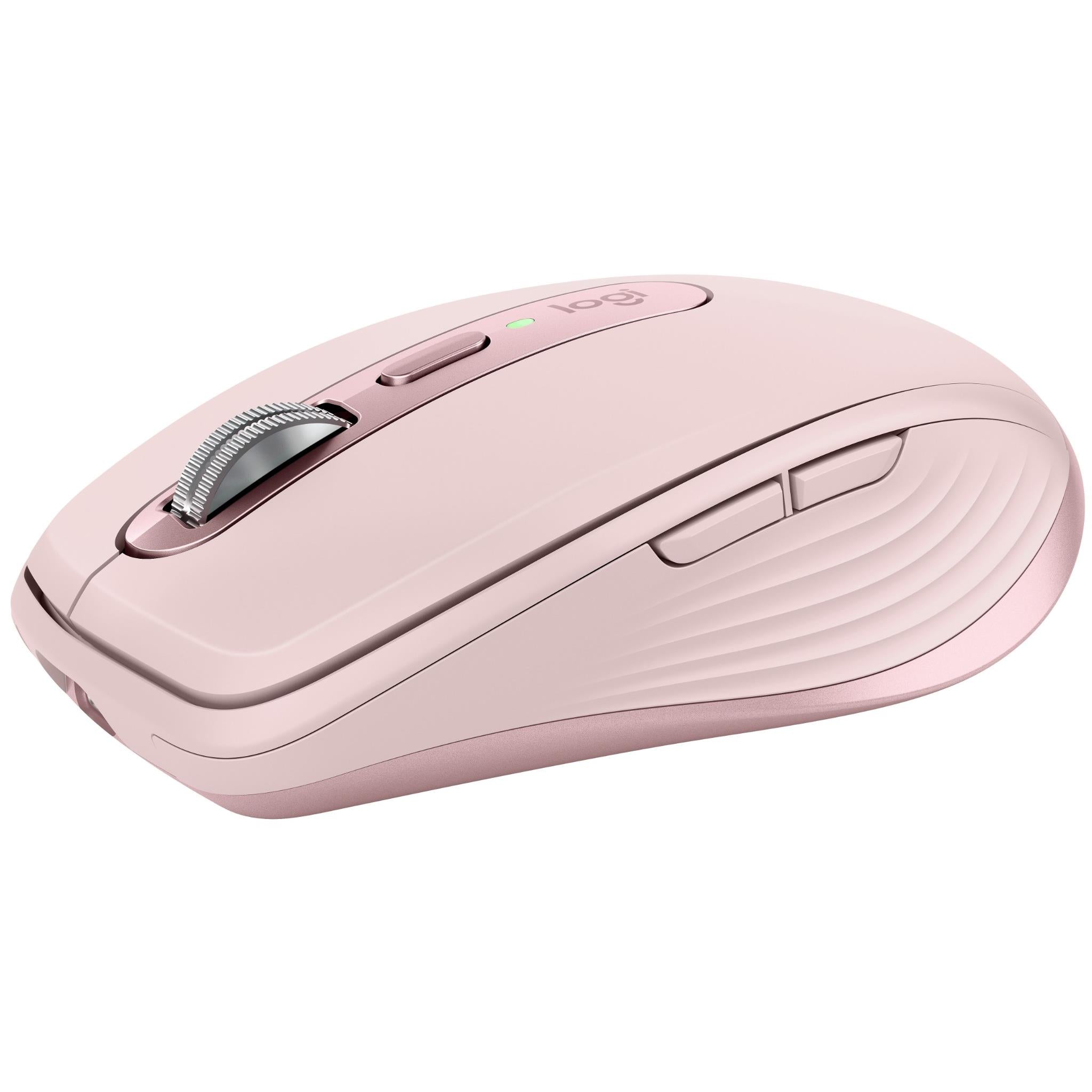 logitech mx anywhere 3s wireless mouse (rose)