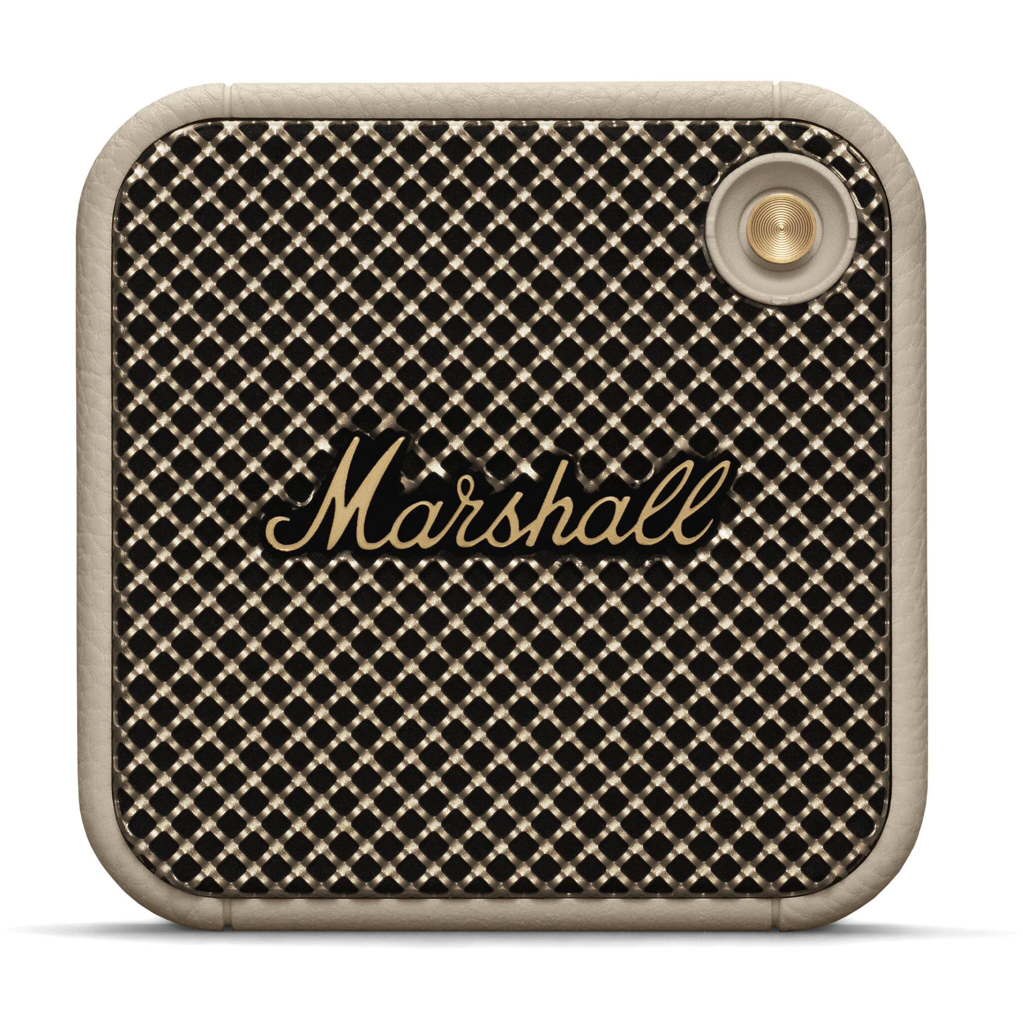 marshall willen portable bluetooth speaker (cream)