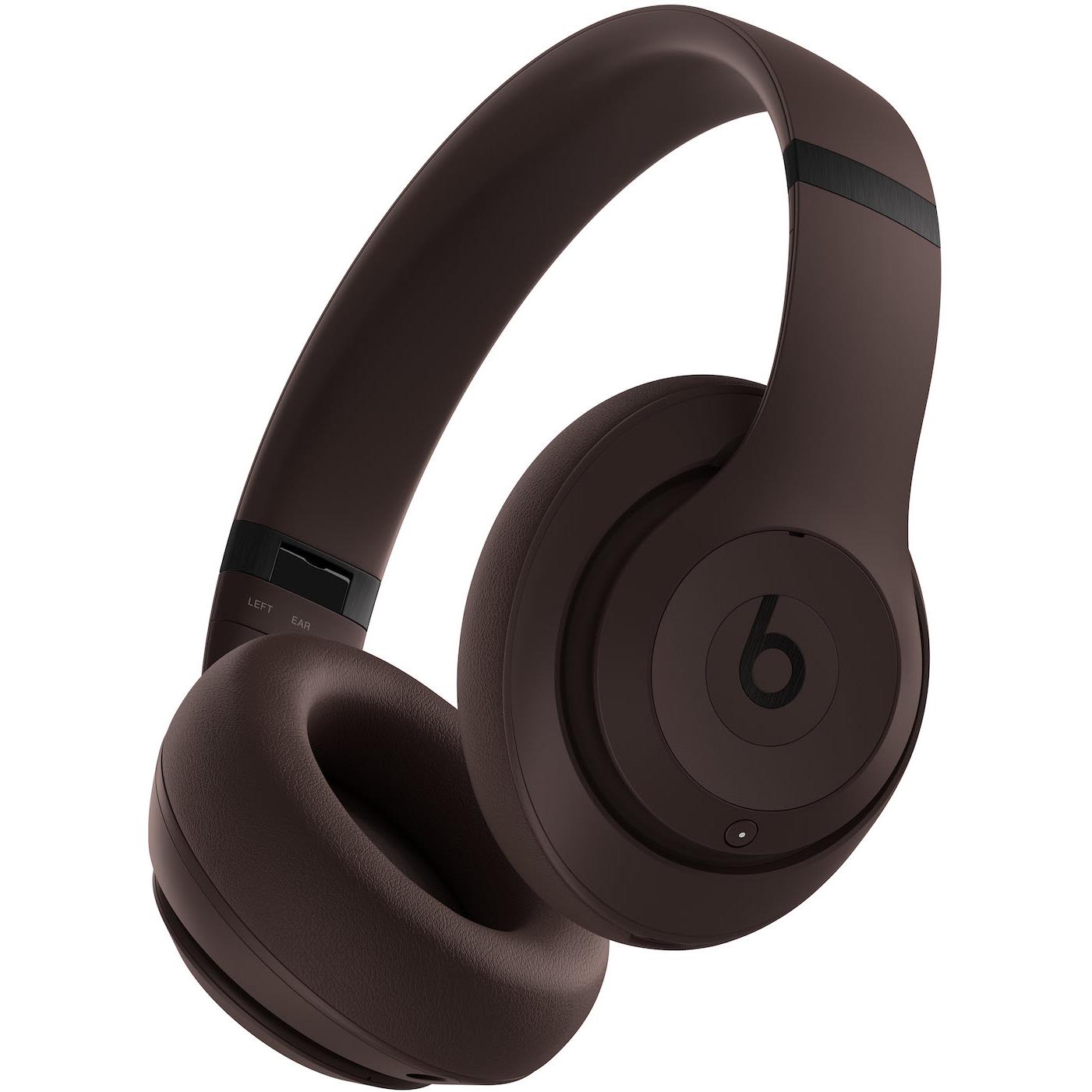 beats studio pro anc over-ear wireless headphones (deep brown)