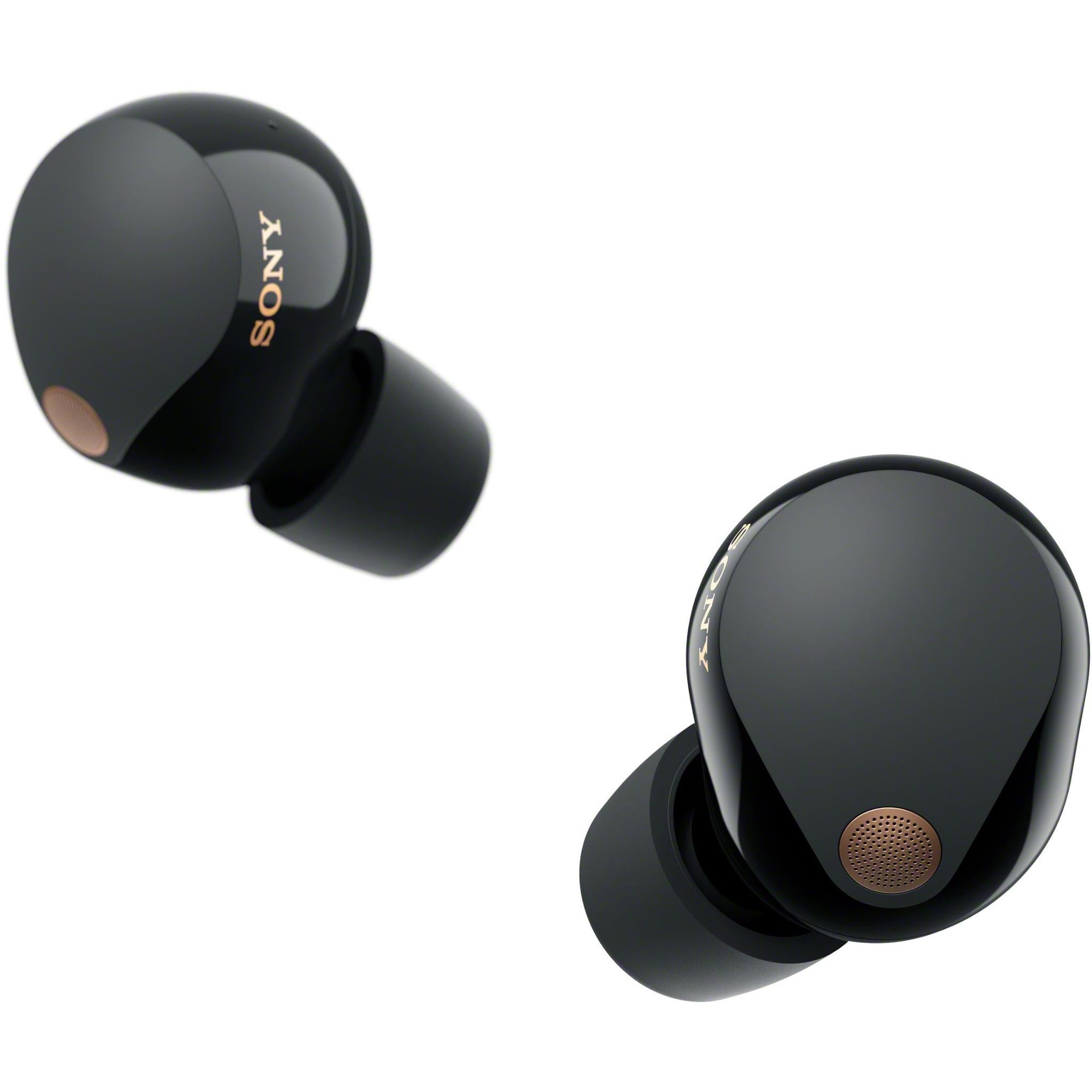 sony wf-1000xm5 true wireless noise cancelling earbuds (black)