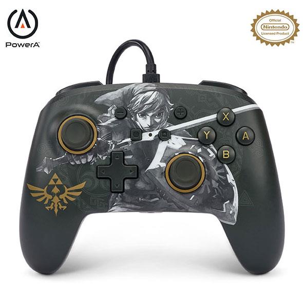 powera enhanced wired controller for nintendo switch (battle link)