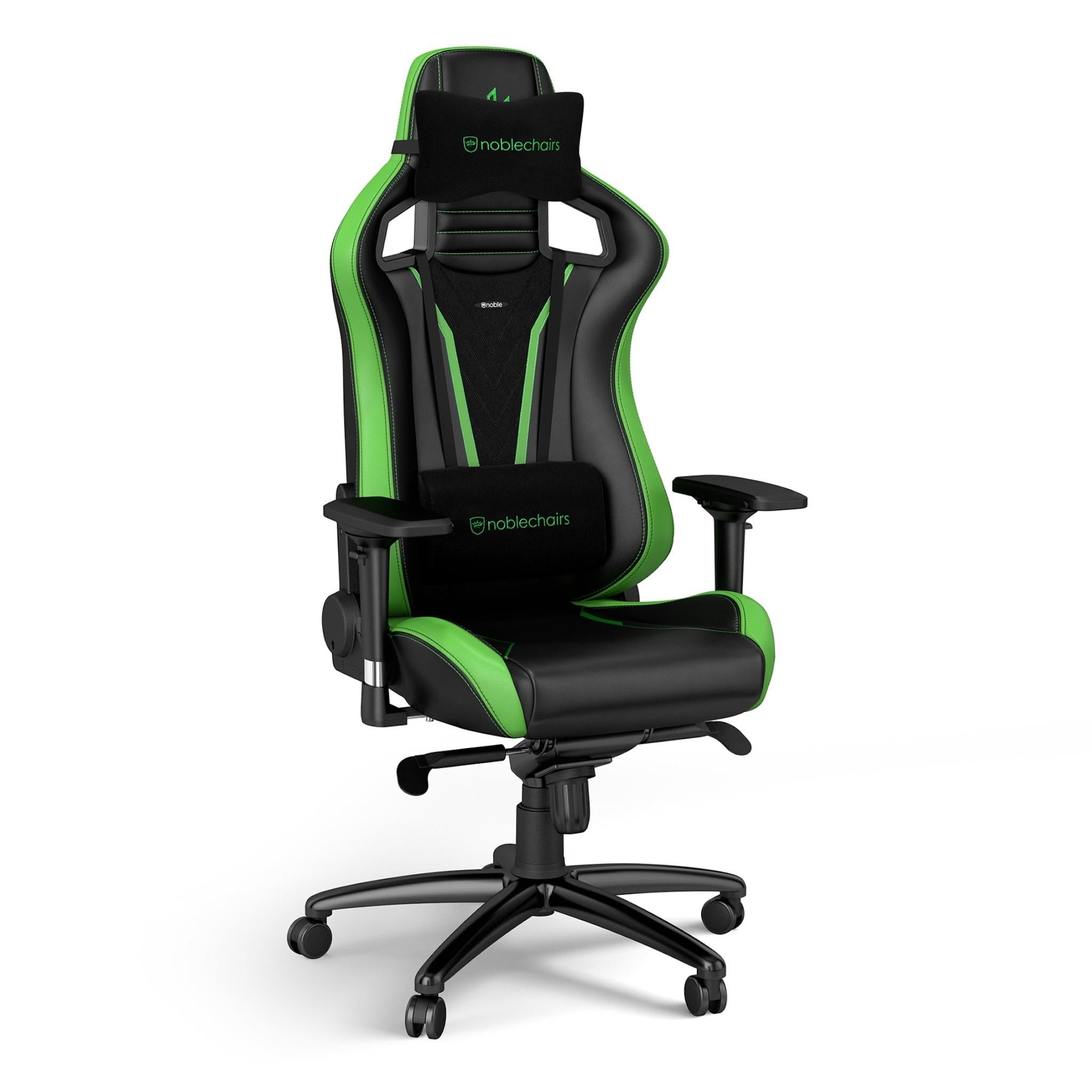 noblechairs epic gaming chair sprout edition (black/green)