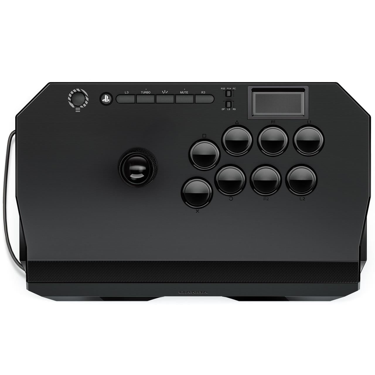 qanba drone 2 fight stick (black)