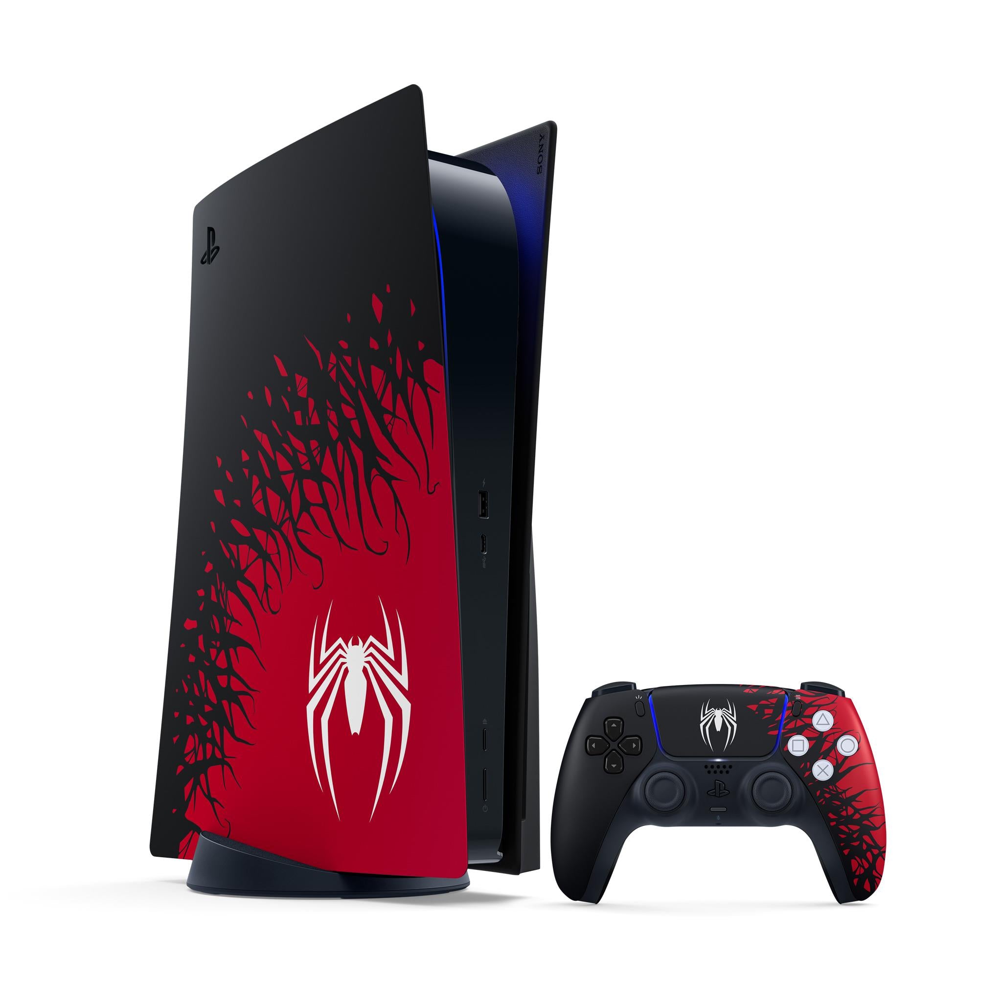 ps5 playstation 5 console marvel’s spider-man 2 limited edition bundle