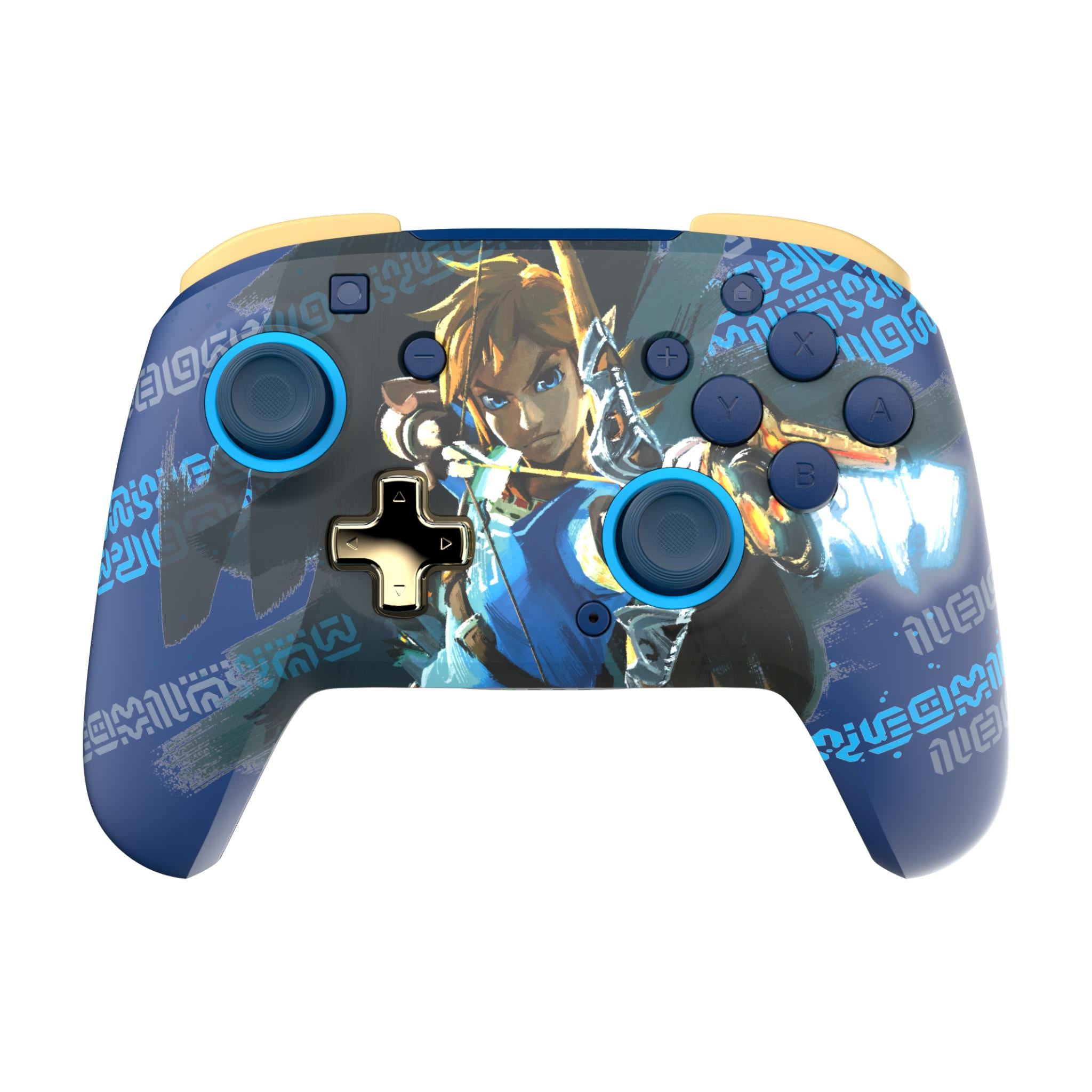 rematch glow wireless controller for nintendo switch (link hero)