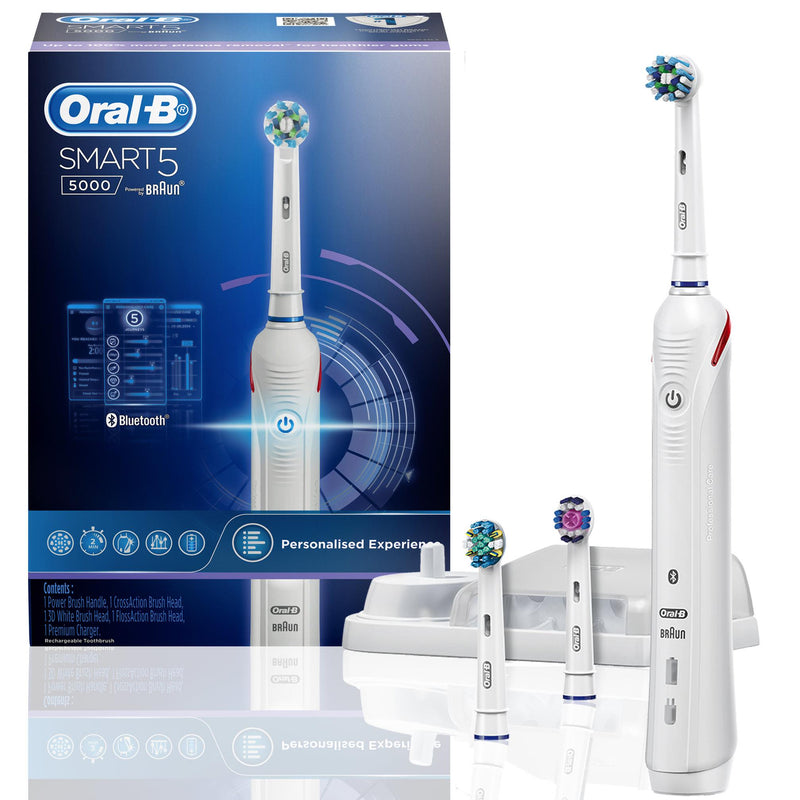 Aanbeveling atleet priester Oral-B Smart 5000 Electric Toothbrush | JB Hi-Fi