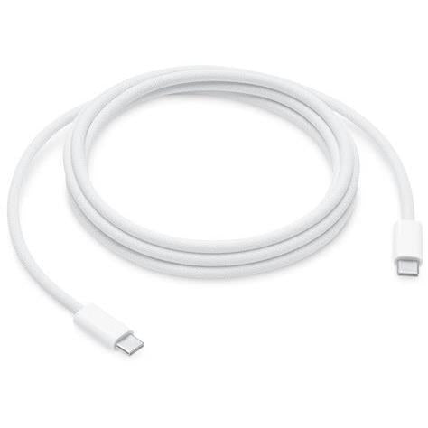 USB-C to USB-C Charging Cable (USB 2.0) Braided White 2m – Cygnett