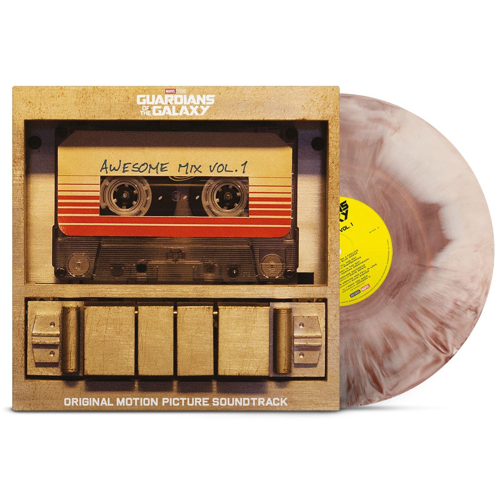 guardians of the galaxy: awesome mix vol 1 (dust storm coloured vinyl)