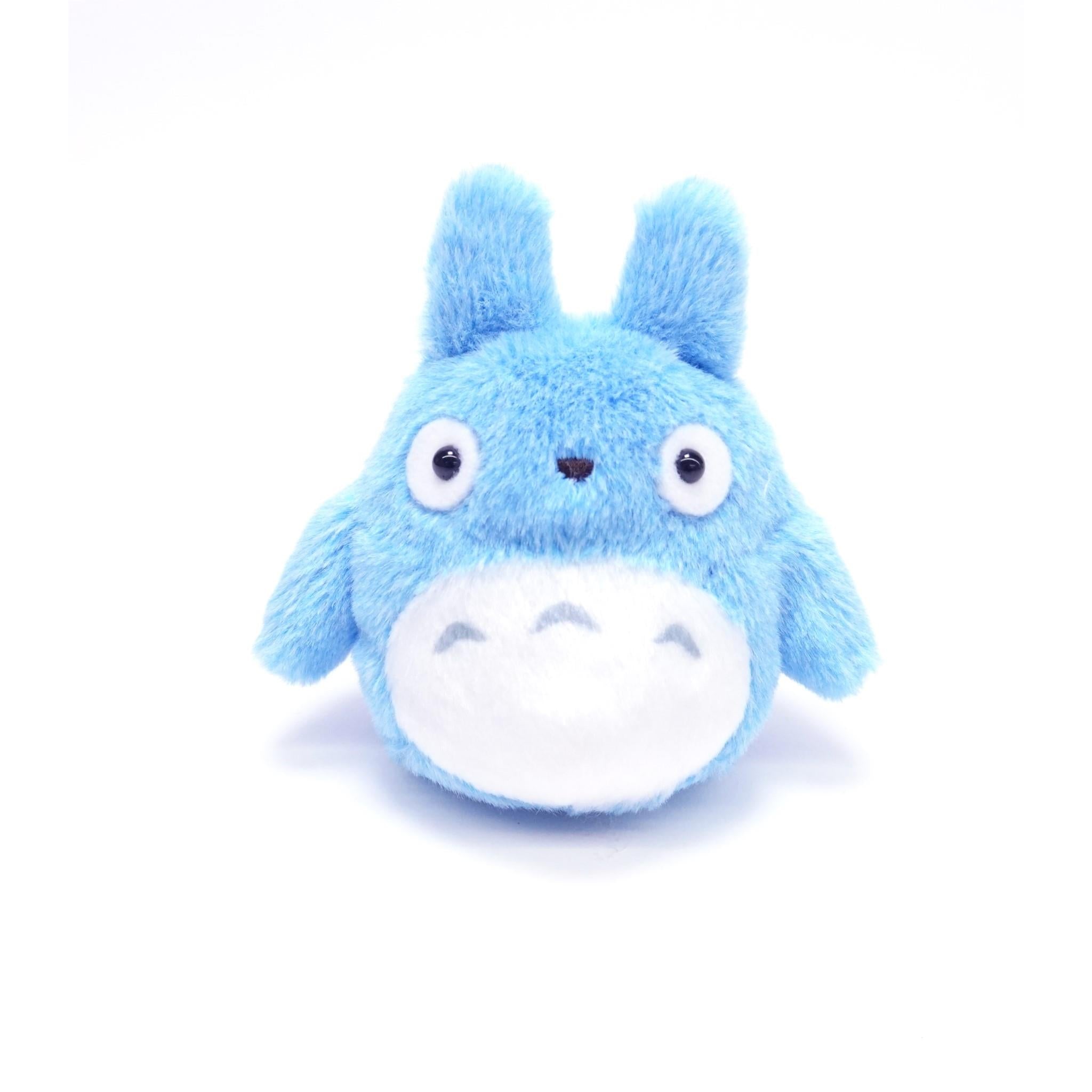 studio ghibli plush: blue totoro fluffy beanbag