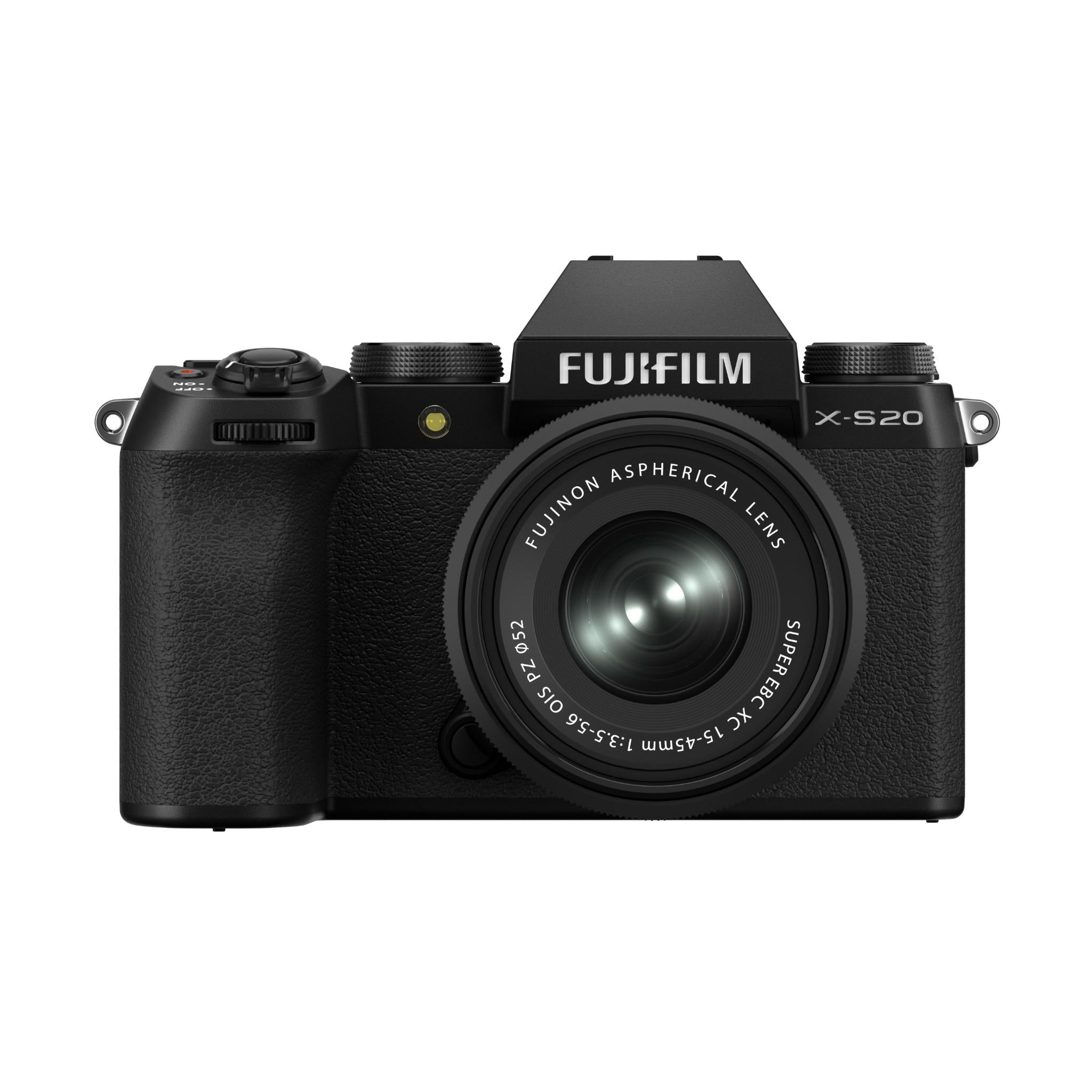 fujifilm x-s20 mirrorless camera with xc15-45mm lens