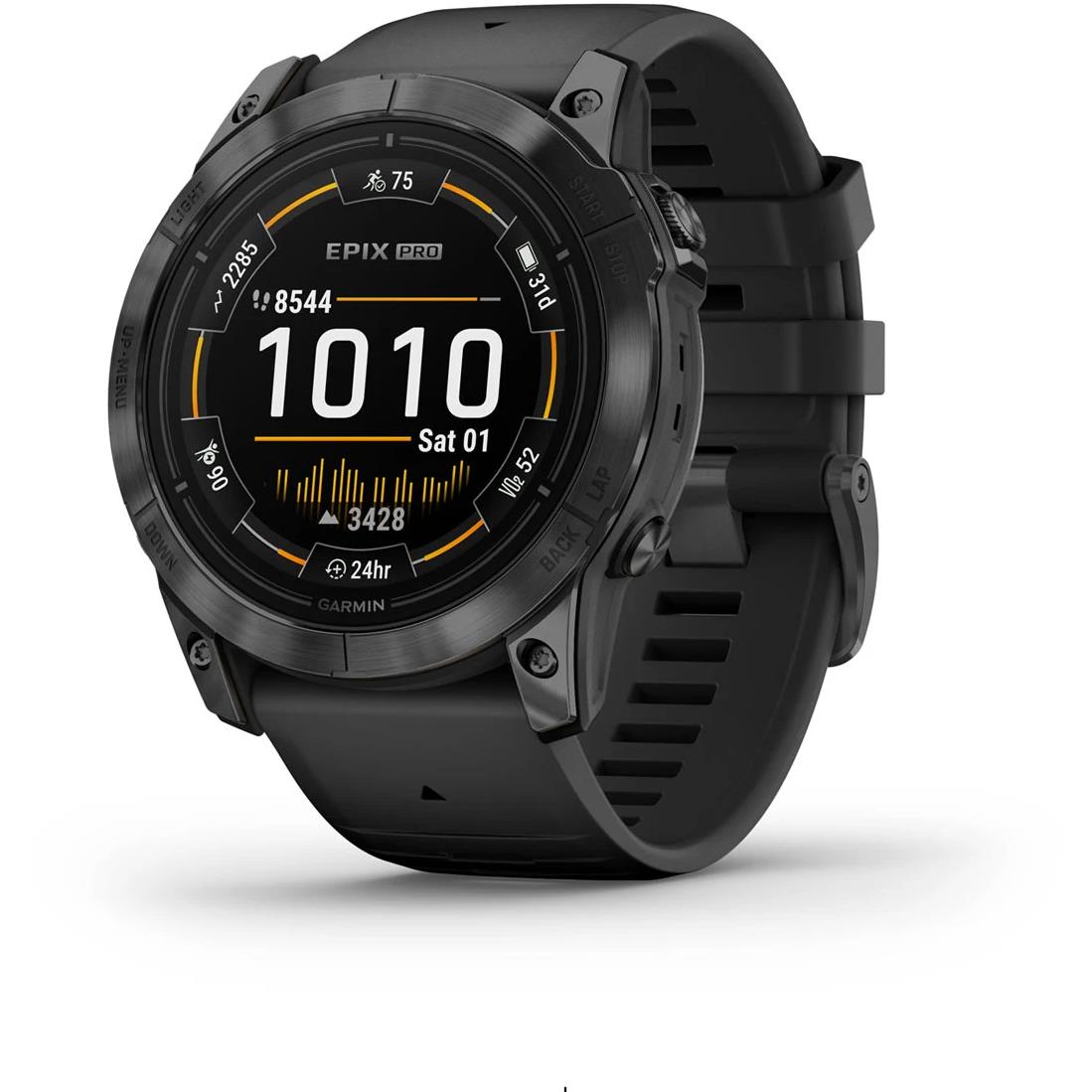 garmin epix ™ pro (gen 2) standard edition 51mm slate grey with black band