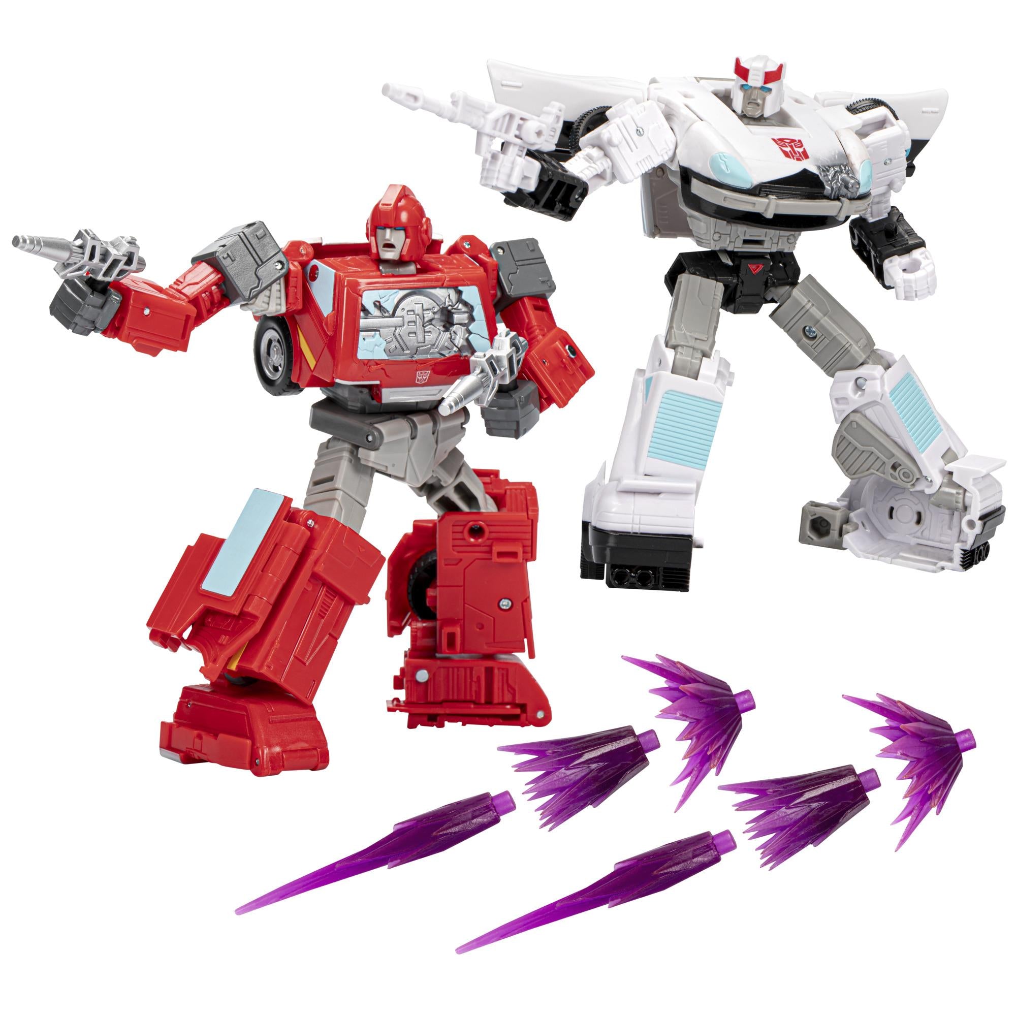 transformers - studio series 86: buzzworthy bumblebee transformers: the movie - ironhide & prowl figures