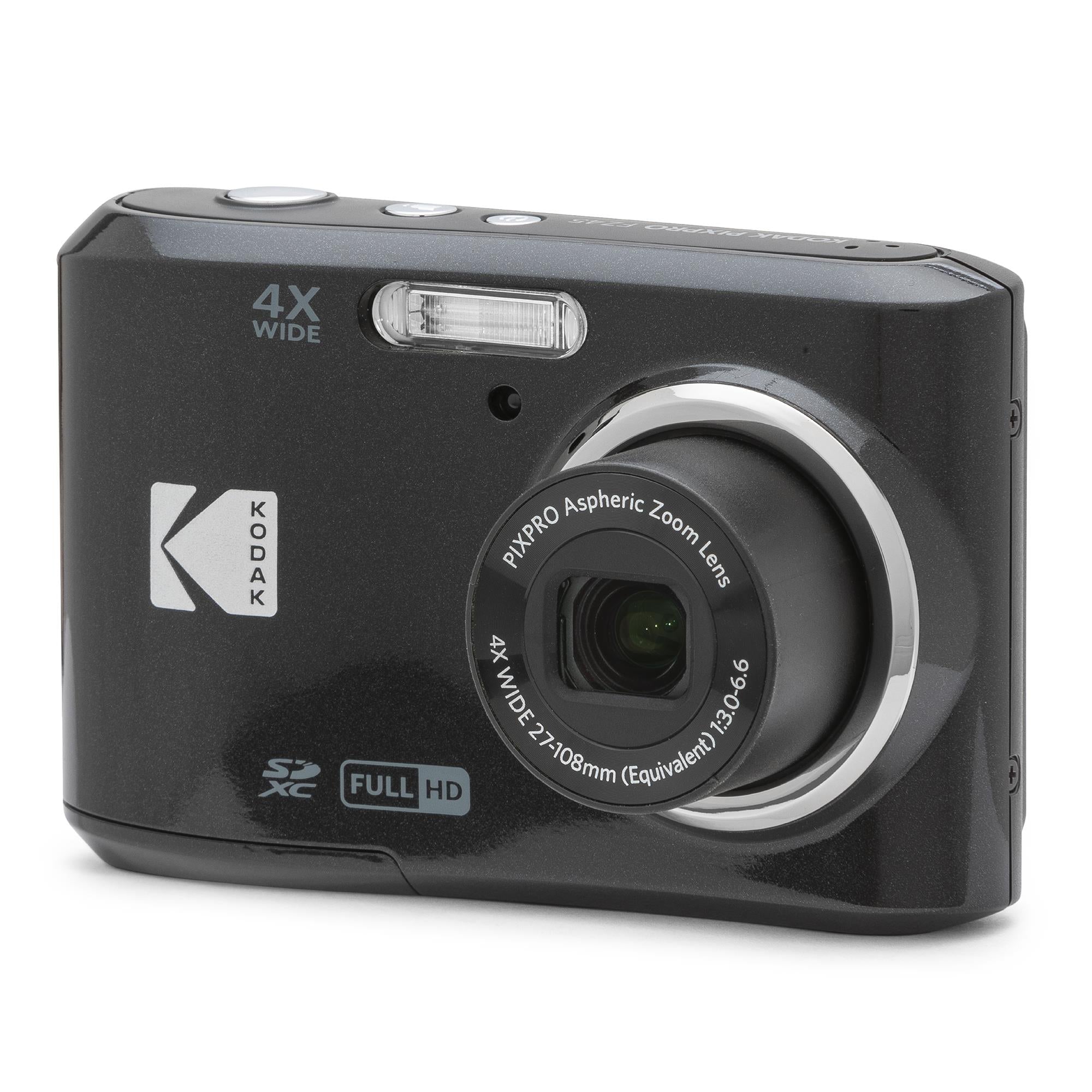 kodak pixpro fz45 digital compact camera (black)