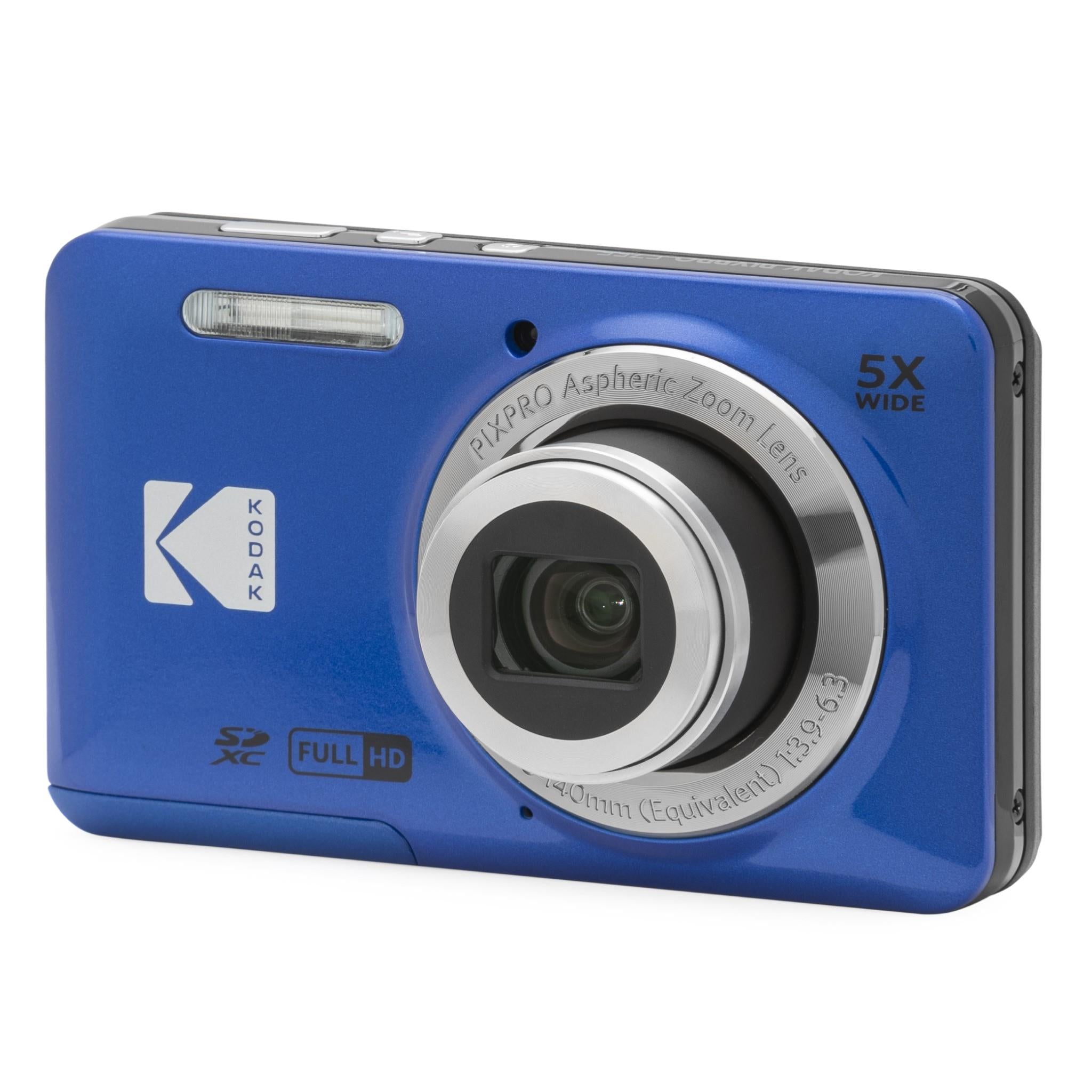 kodak pixpro fz55 digital camera (blue)