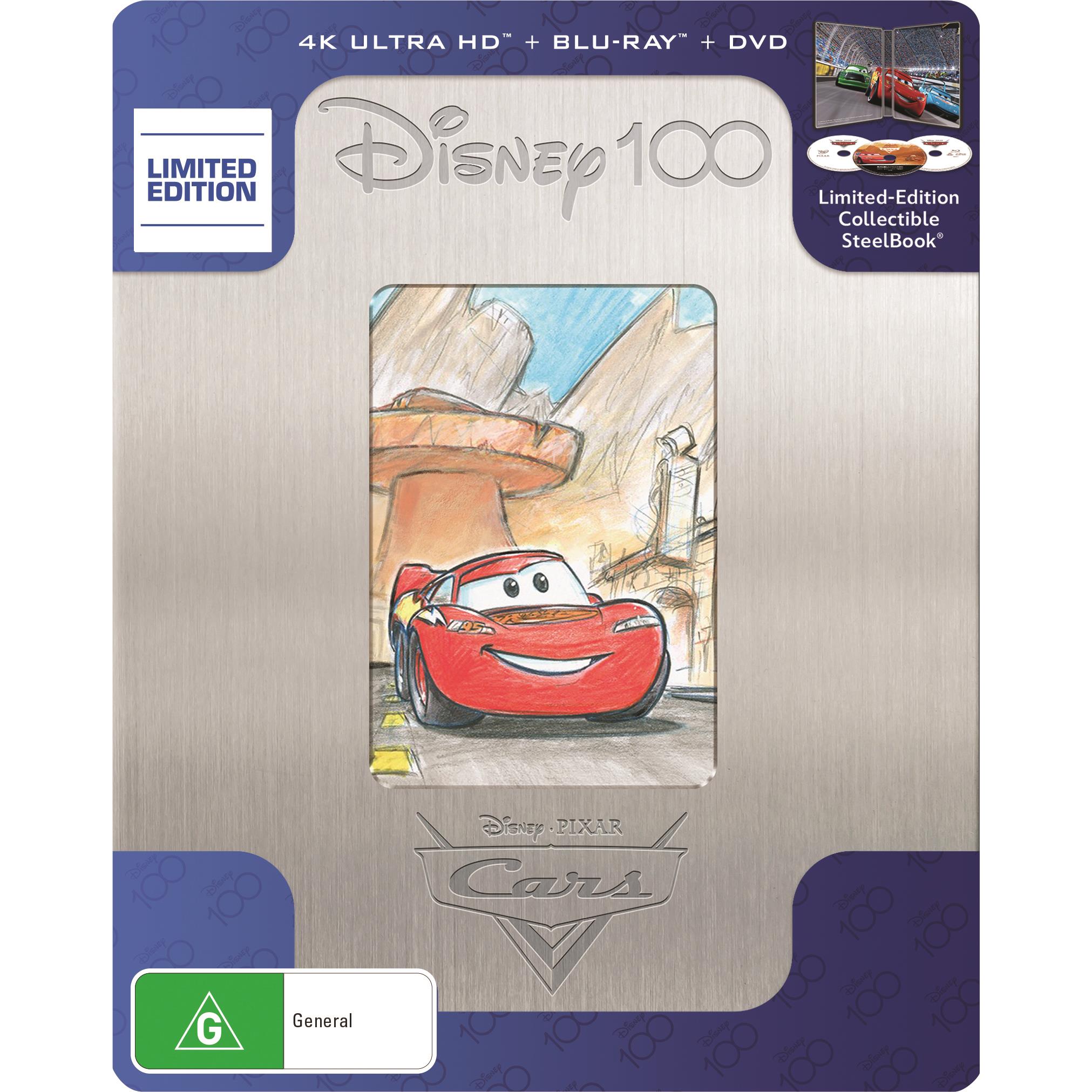 cars (disney 100) steelbook