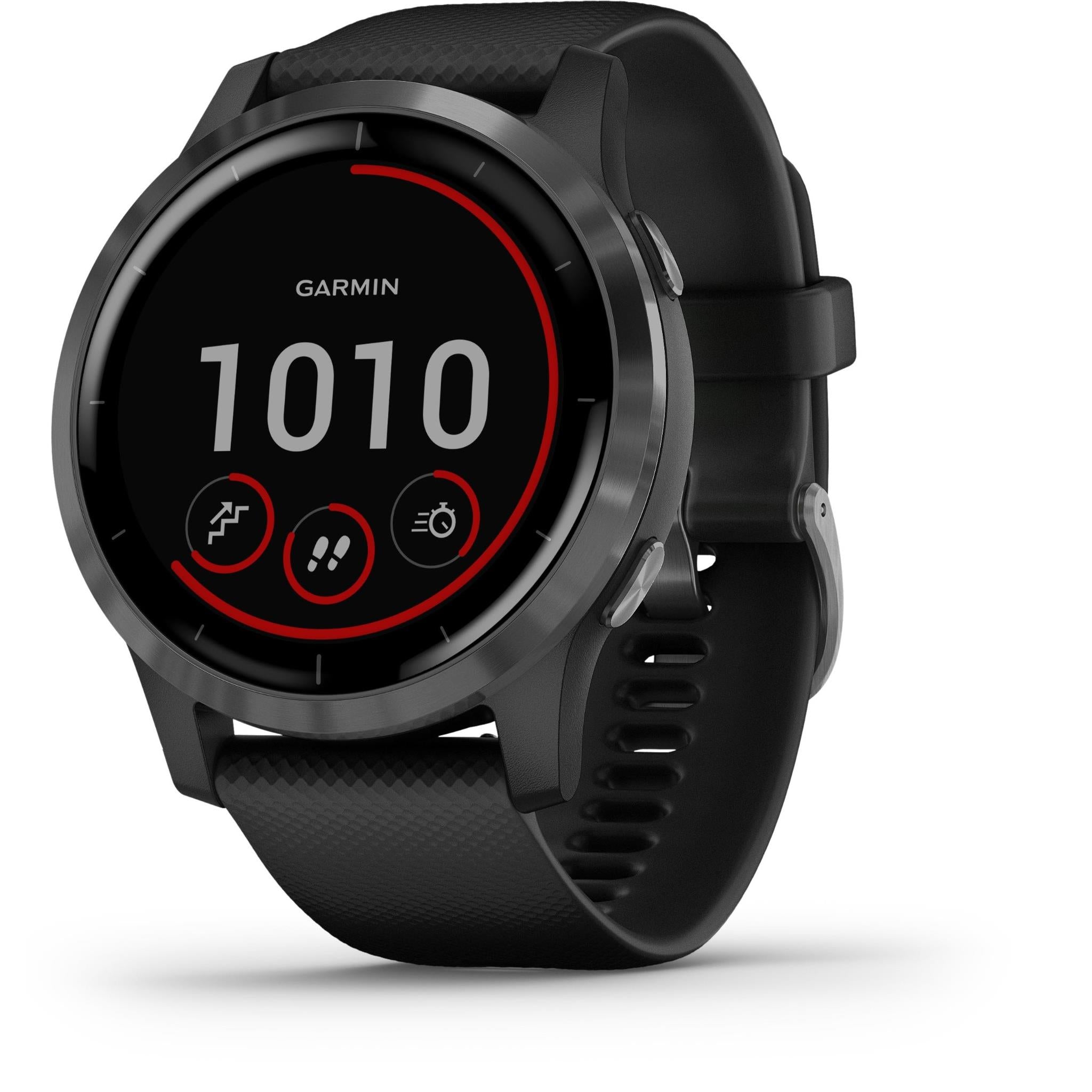garmin vivoactive 4 smart watch (black/slate)