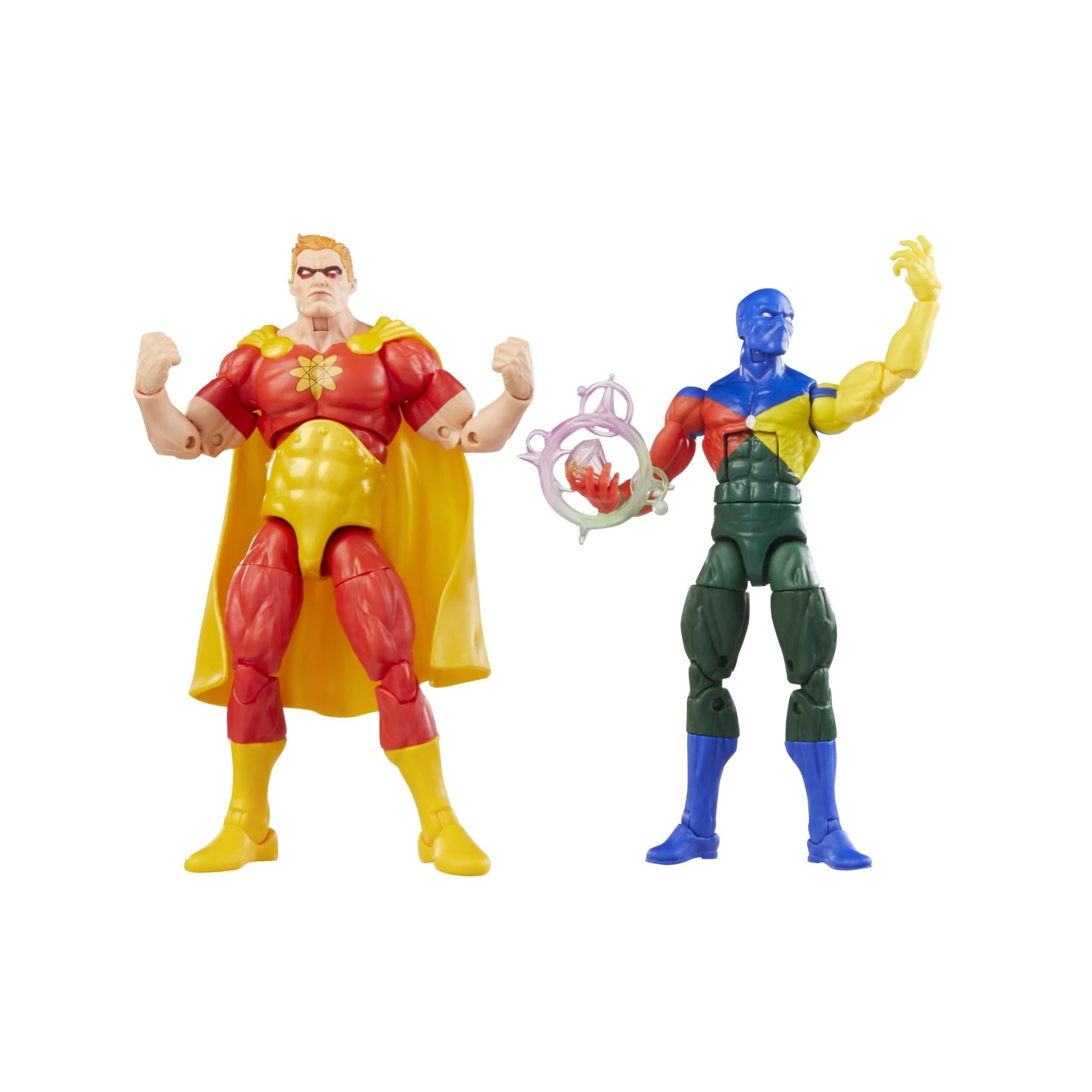 marvel legends series squadron supreme marvel's hyperion and marvel's doctor spectrum figures