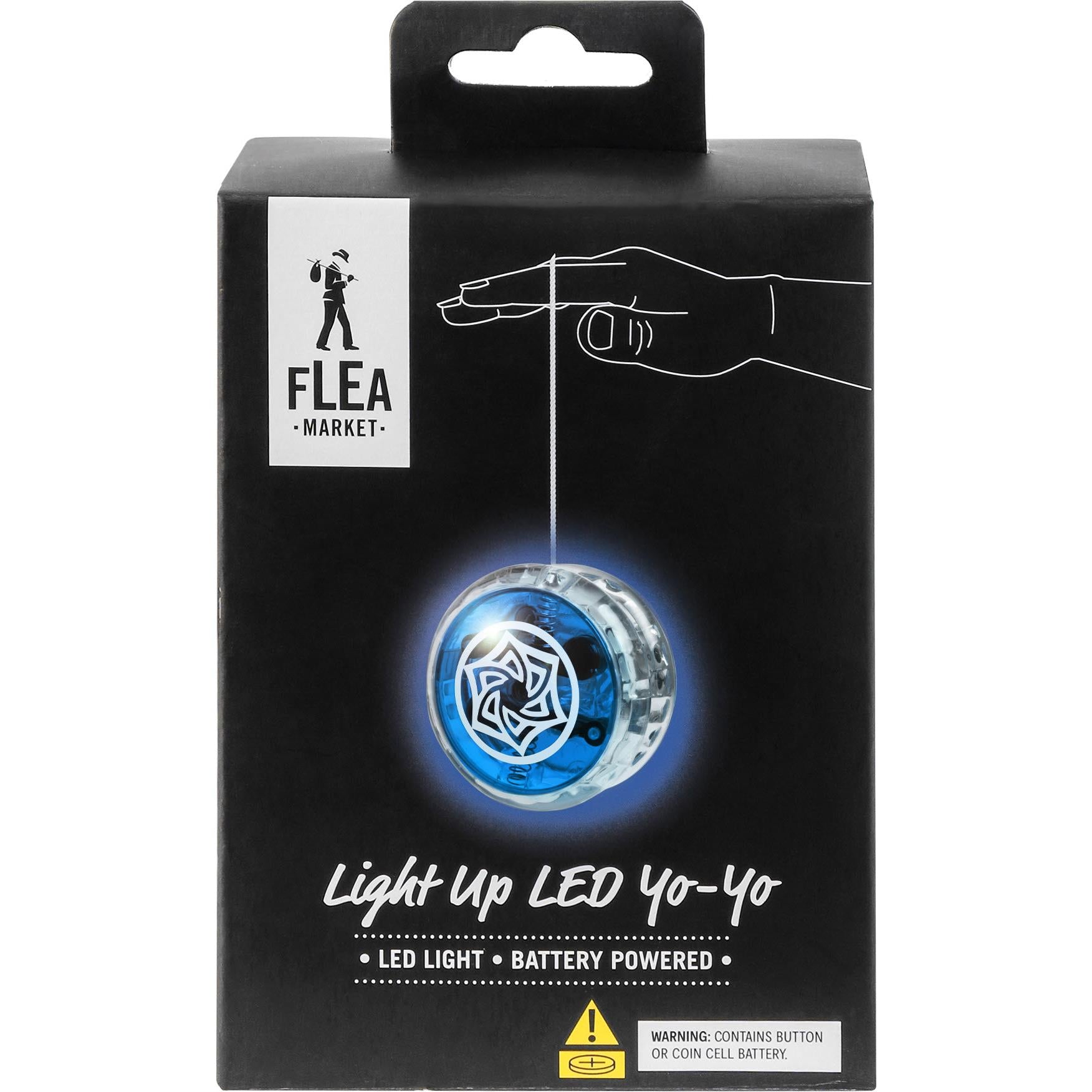 flea market light up led yo yo ball (blue)