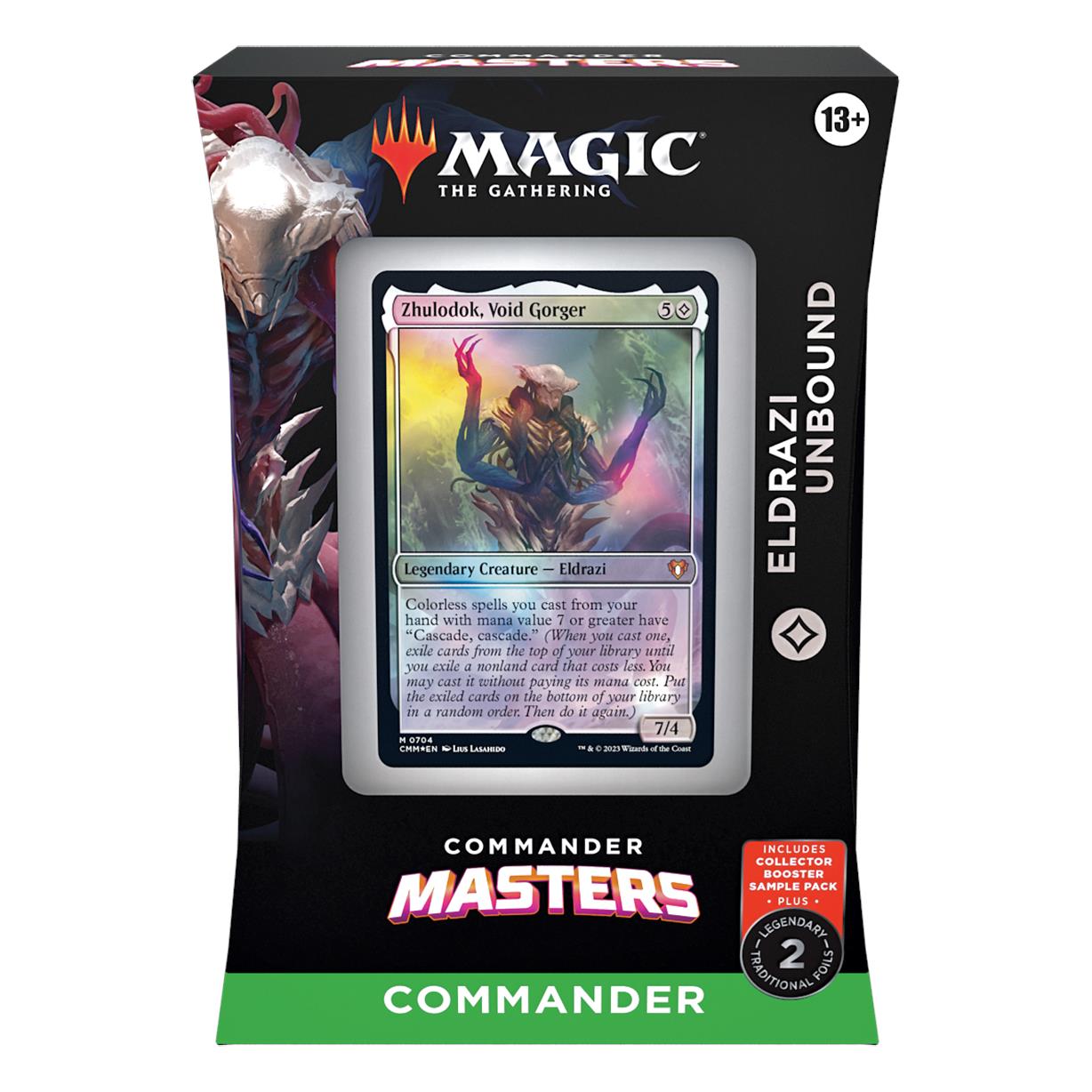 magic the gathering trading card game - commander masters - commander decks