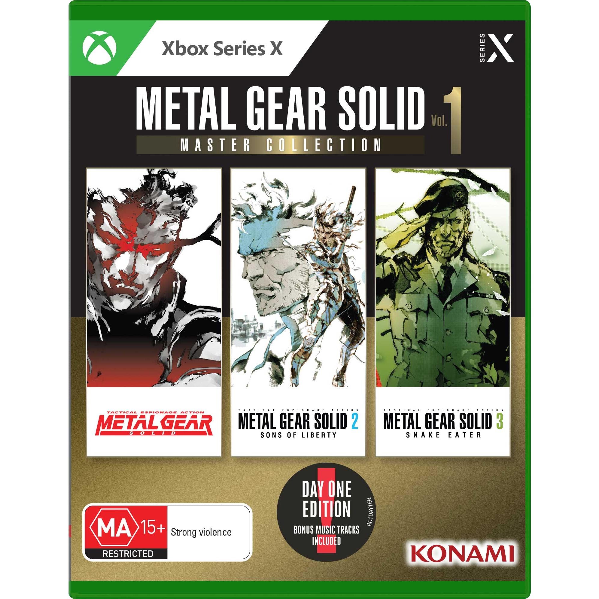 metal gear solid: master collection vol. 1 day 1 edition