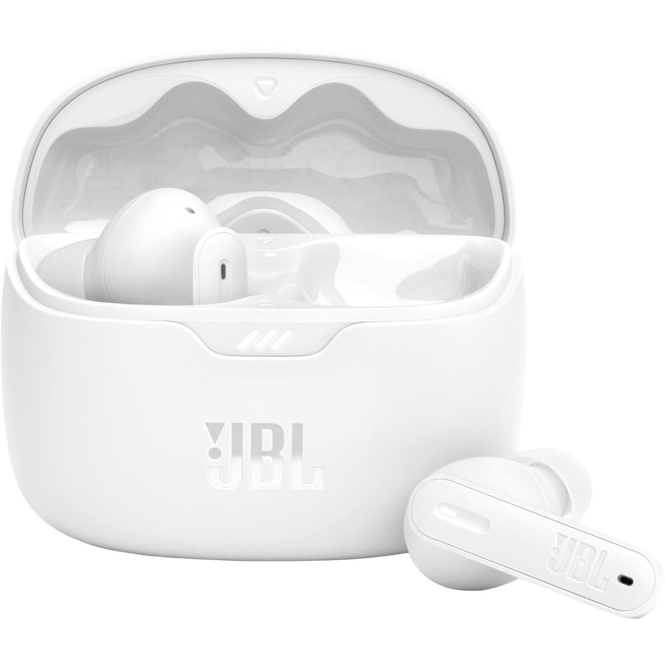 jbl tune beam tws noise cancelling in-ear headphones (white)