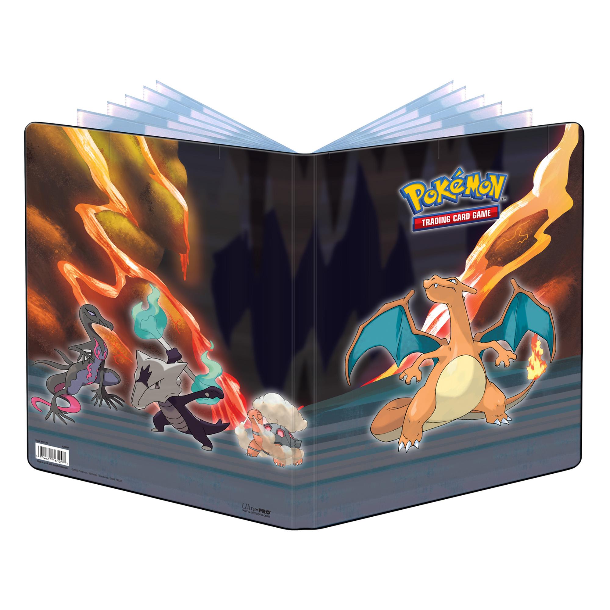 pokemon trading card game - ultra pro portfolio 9-pocket gallery series scorching summit